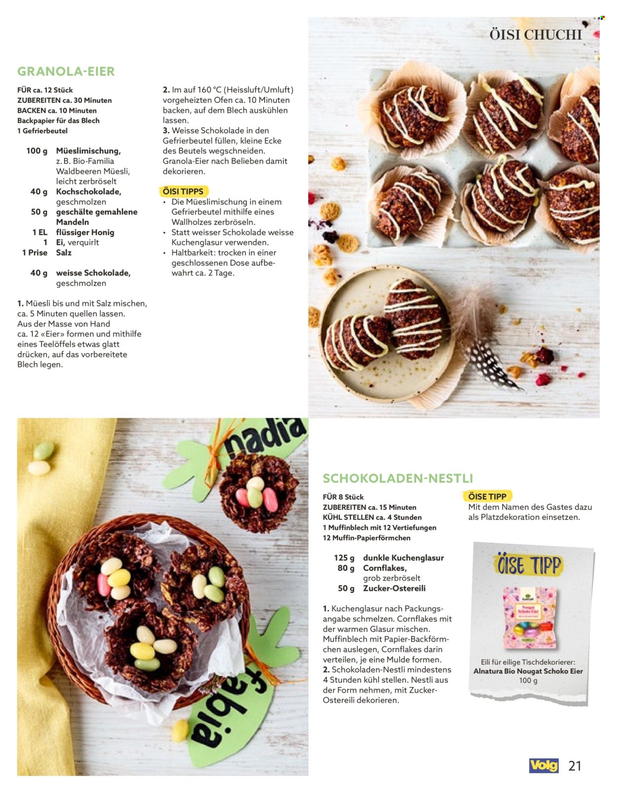 Volantino Volg - 1.4.2026 - 30.4.2026. Pagina 21. Pagina 21