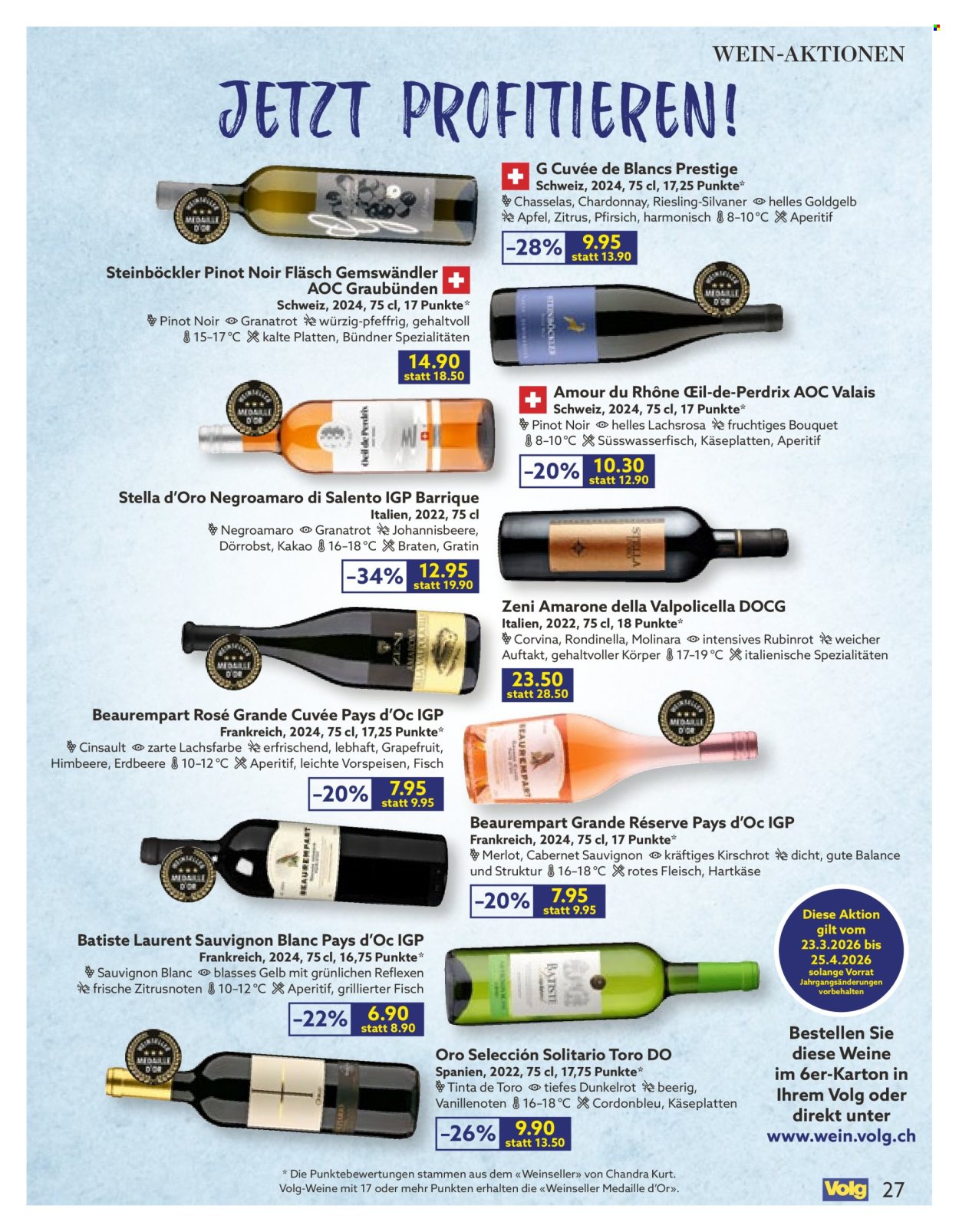 Volantino Volg - 1.4.2026 - 30.4.2026. Pagina 27. Pagina 27