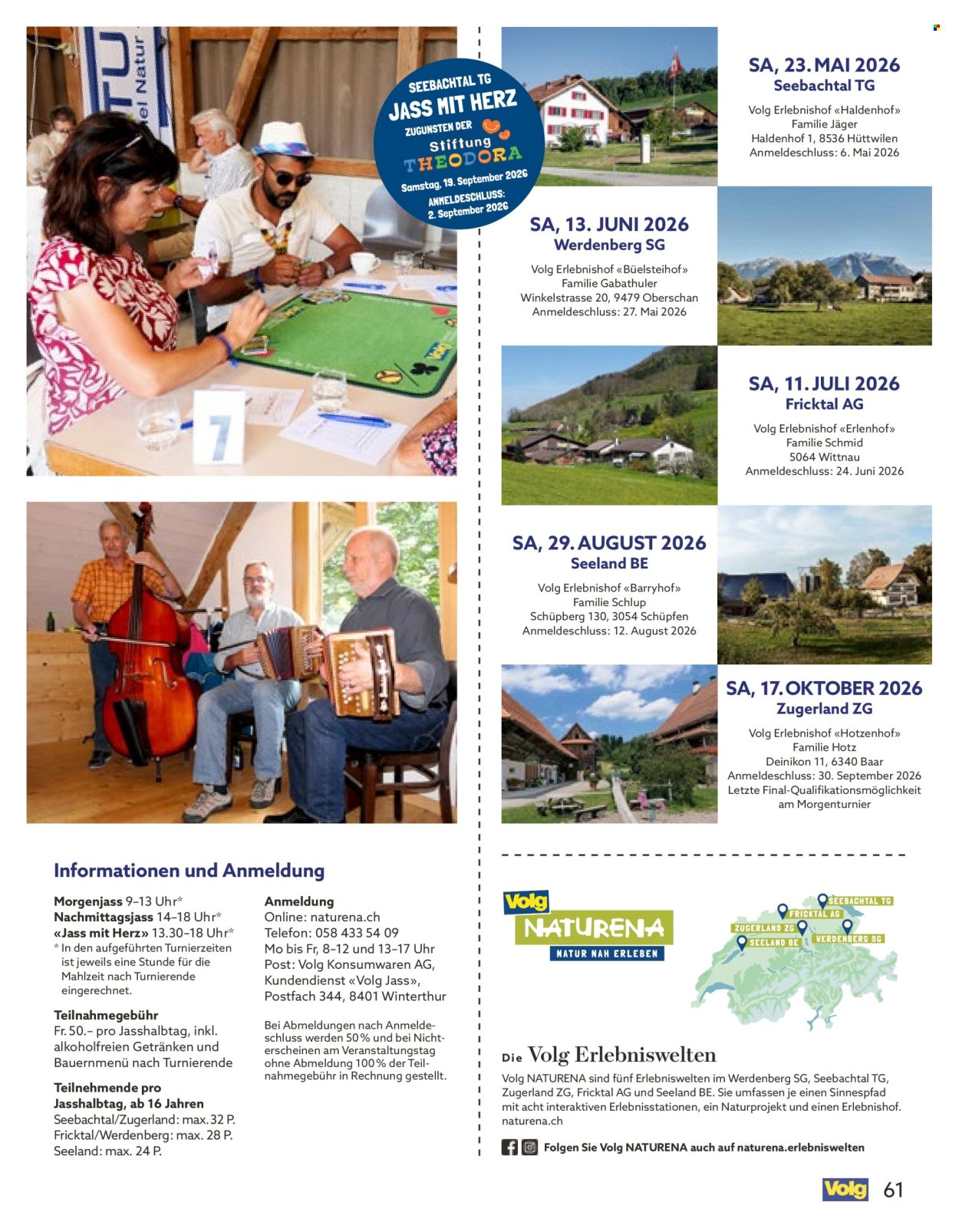 Volantino Volg - 1.4.2026 - 30.4.2026. Pagina 61. Pagina 61