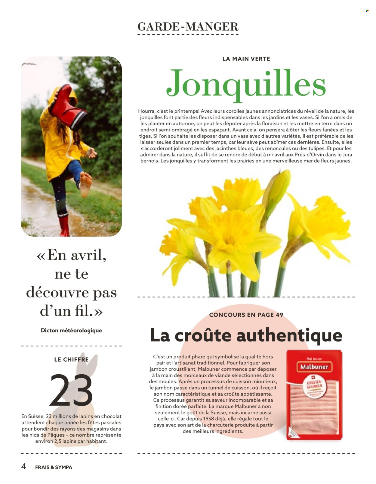 Volantino Volg - 1.4.2026 - 30.4.2026. Pagina 4. Pagina 4