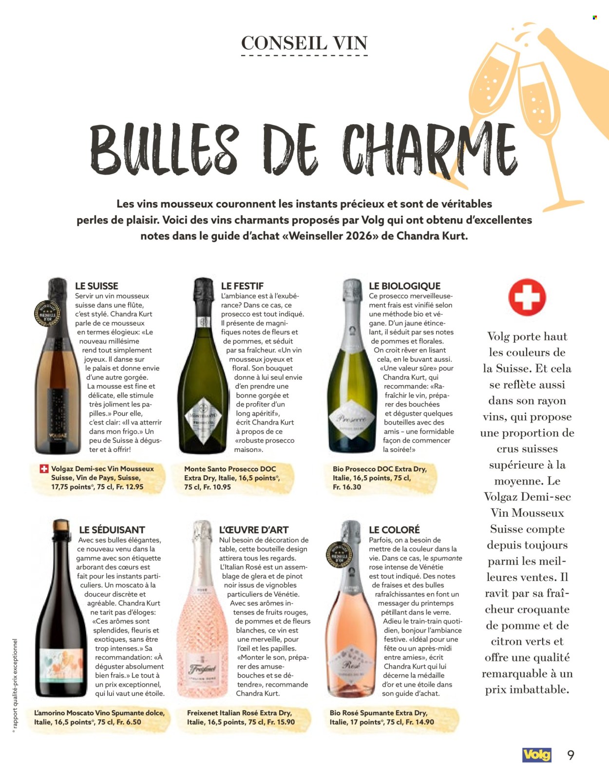 Volantino Volg - 1.4.2026 - 30.4.2026. Pagina 9. Pagina 9