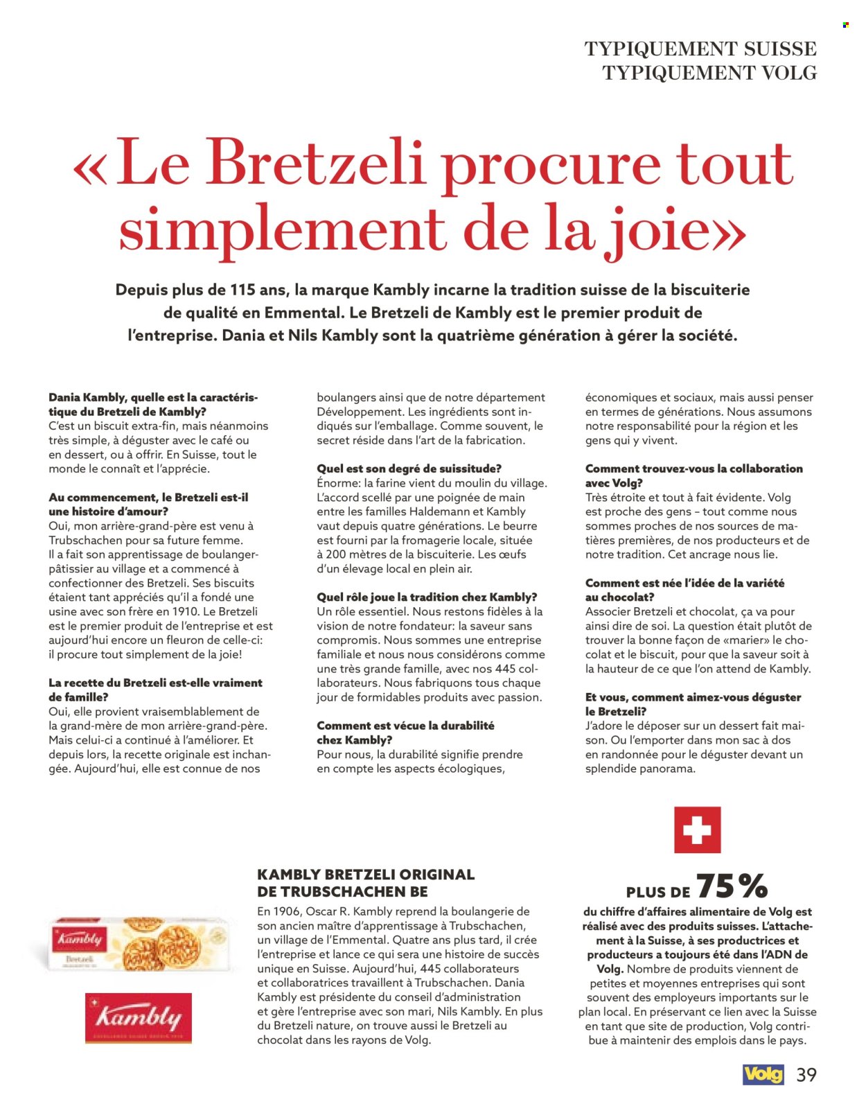 Volantino Volg - 1.4.2026 - 30.4.2026. Pagina 39. Pagina 39