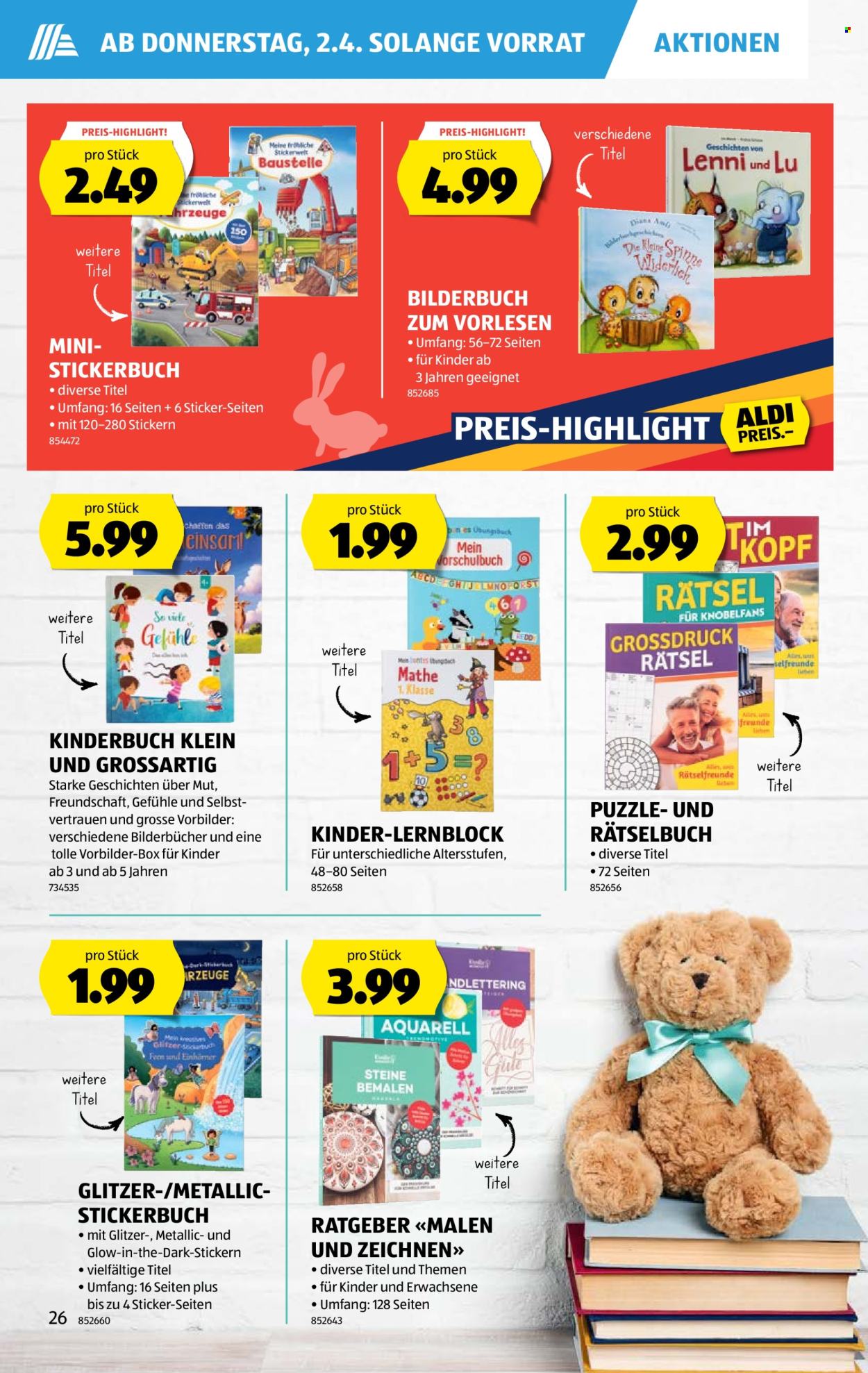 Volantino Aldi - 2.4.2026 - 8.4.2026. Pagina 26. Pagina 26