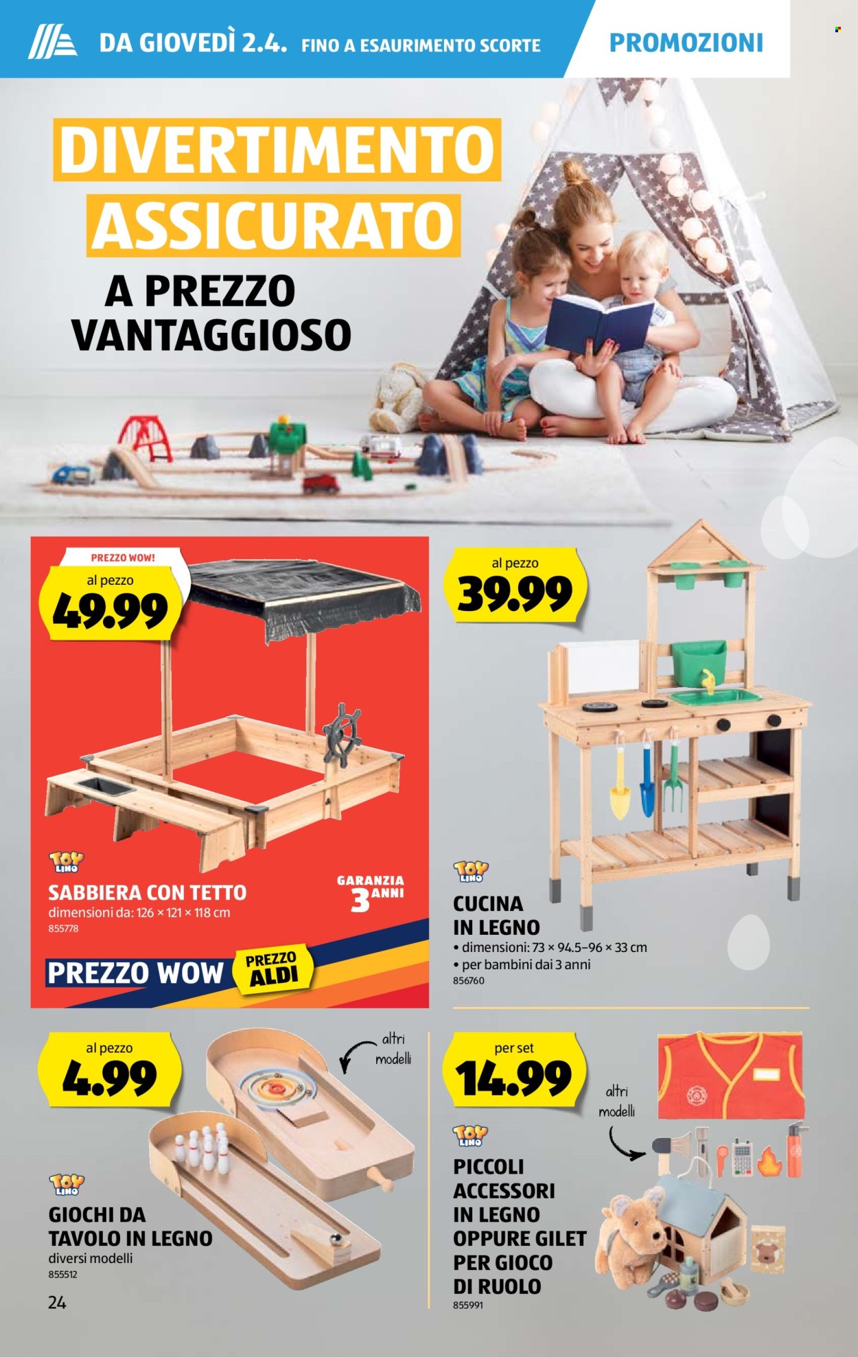 Volantino Aldi - 2.4.2026 - 8.4.2026. Pagina 24. Pagina 24