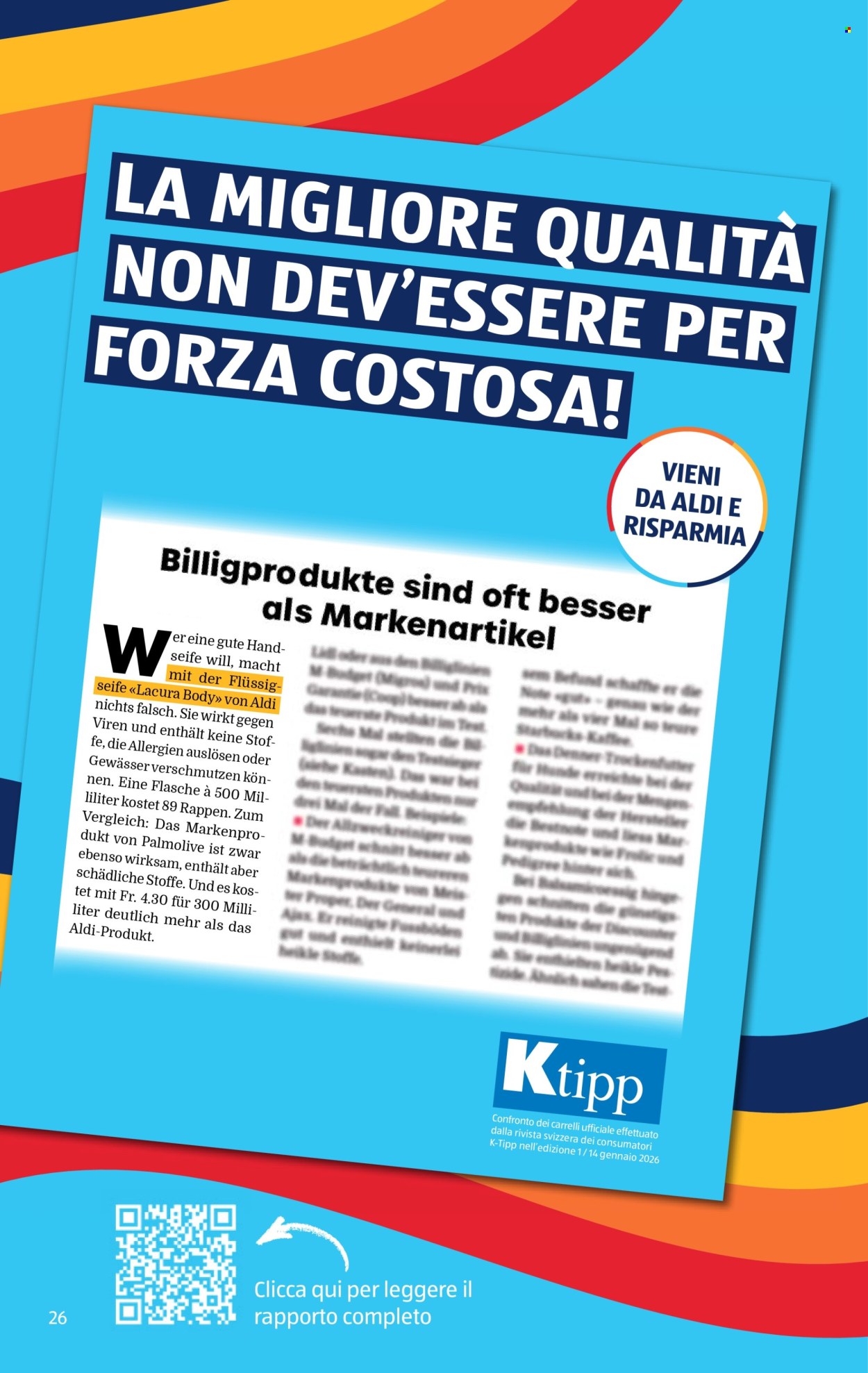 Volantino Aldi - 2.4.2026 - 8.4.2026. Pagina 26. Pagina 26