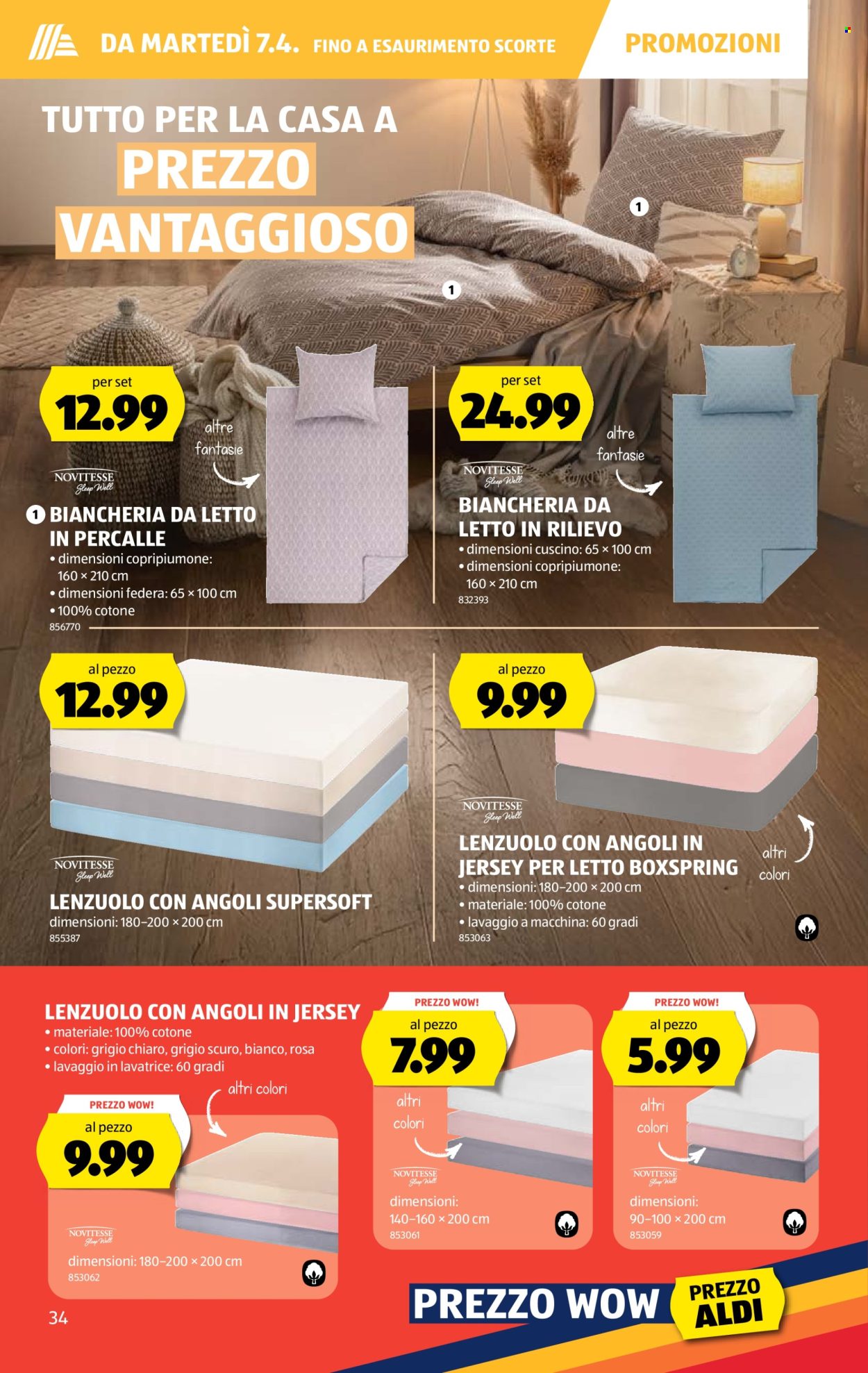 Volantino Aldi - 2.4.2026 - 8.4.2026. Pagina 34. Pagina 34