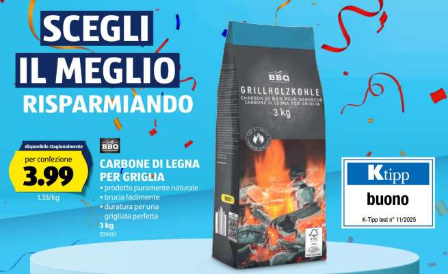 CARBONE DI LEGNA PER GRIGLIA