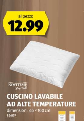 CUSCINO LAVABILE AD ALTE TEMPERATURE