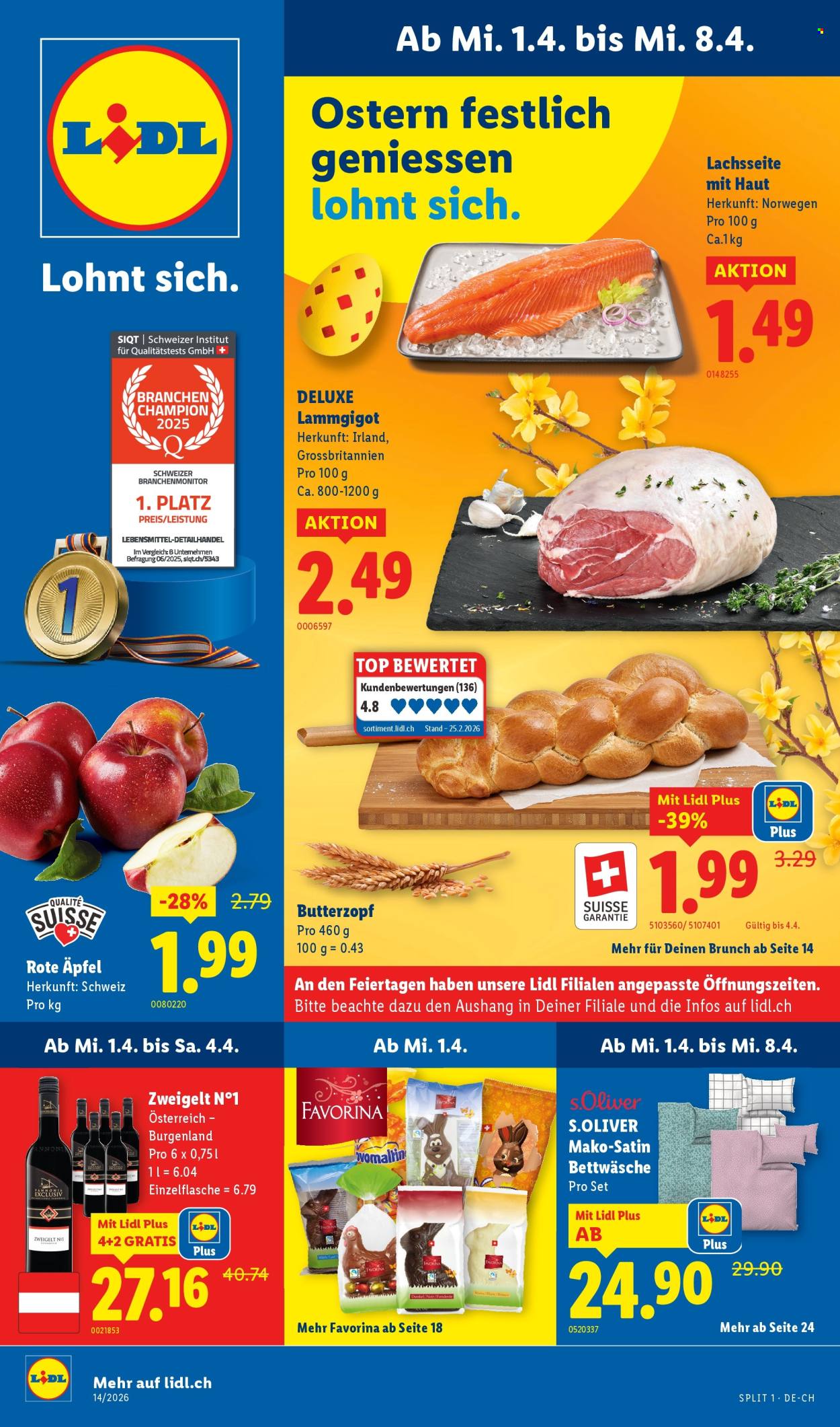 Volantino Lidl - 1.4.2026 - 8.4.2026. Pagina 1. Pagina 1