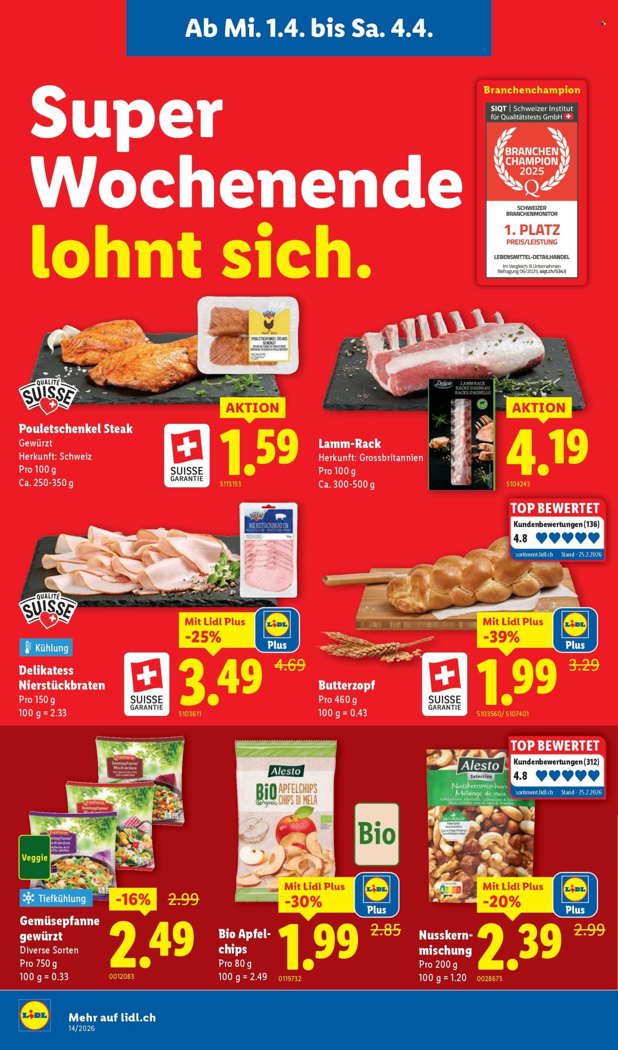 Volantino Lidl - 1.4.2026 - 8.4.2026. Pagina 4. Pagina 4