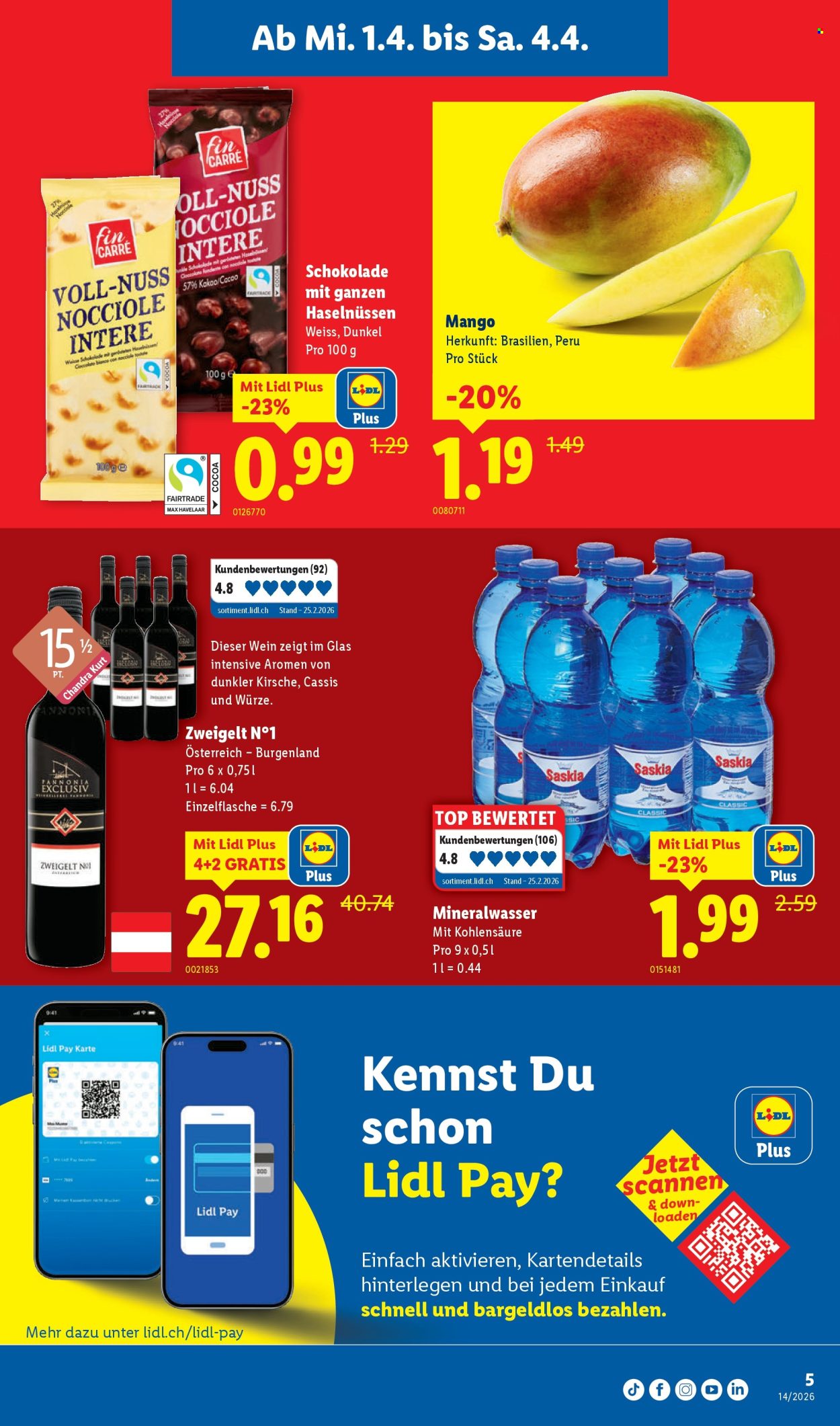 Volantino Lidl - 1.4.2026 - 8.4.2026. Pagina 5. Pagina 5
