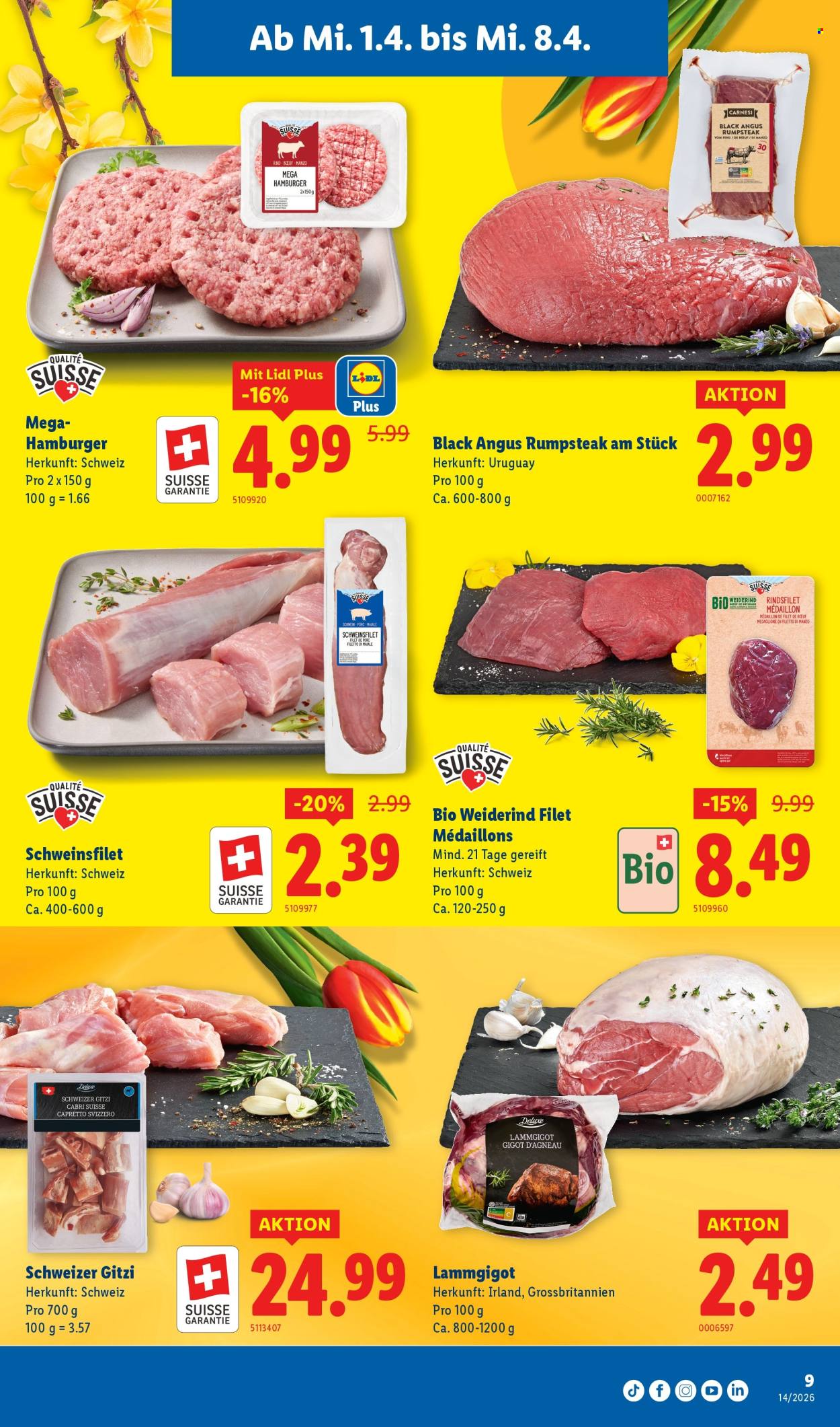 Volantino Lidl - 1.4.2026 - 8.4.2026. Pagina 9. Pagina 9