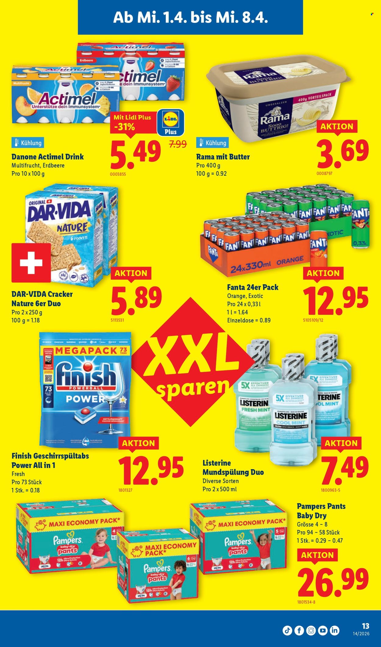 Volantino Lidl - 1.4.2026 - 8.4.2026. Pagina 13. Pagina 13