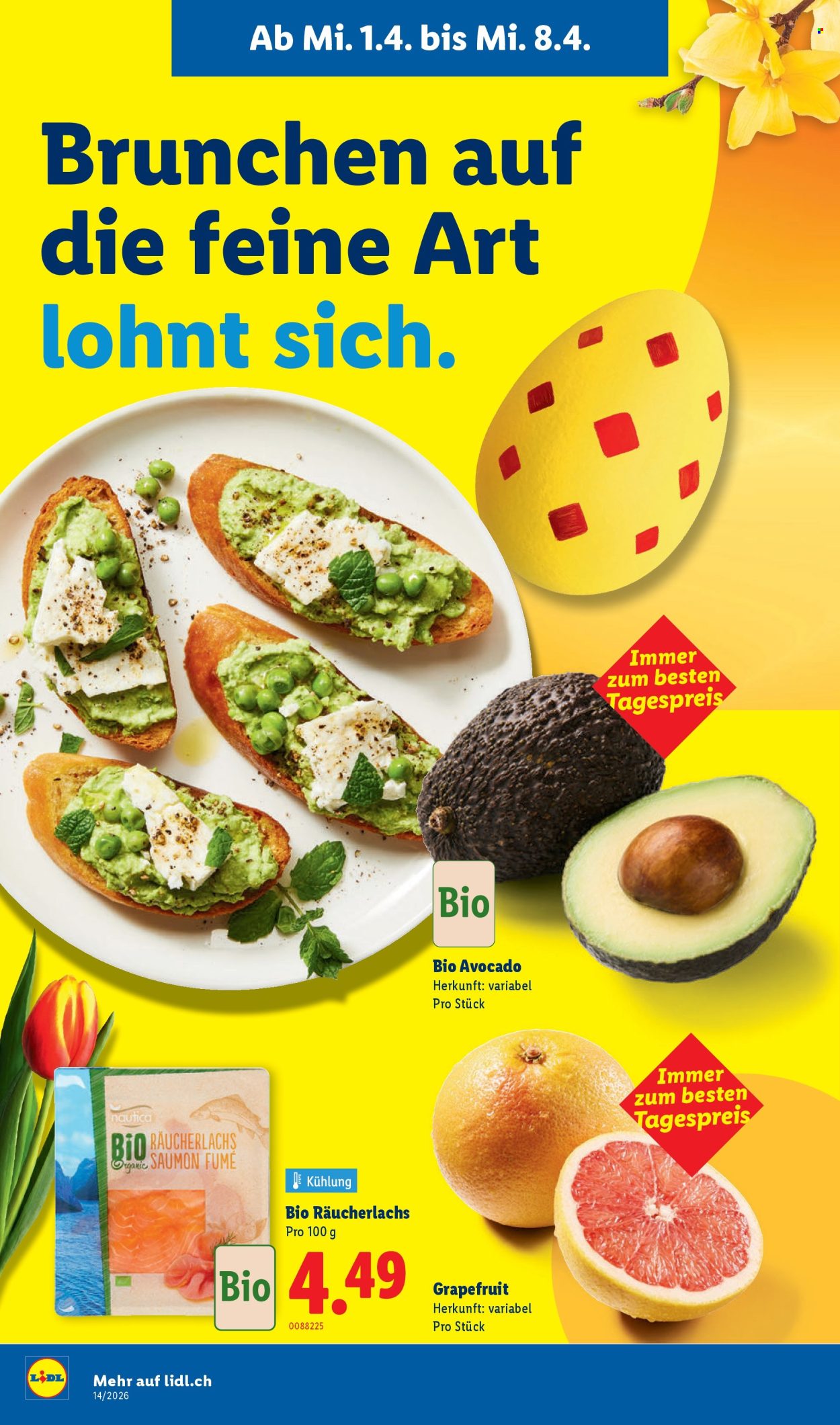 Volantino Lidl - 1.4.2026 - 8.4.2026. Pagina 14. Pagina 14