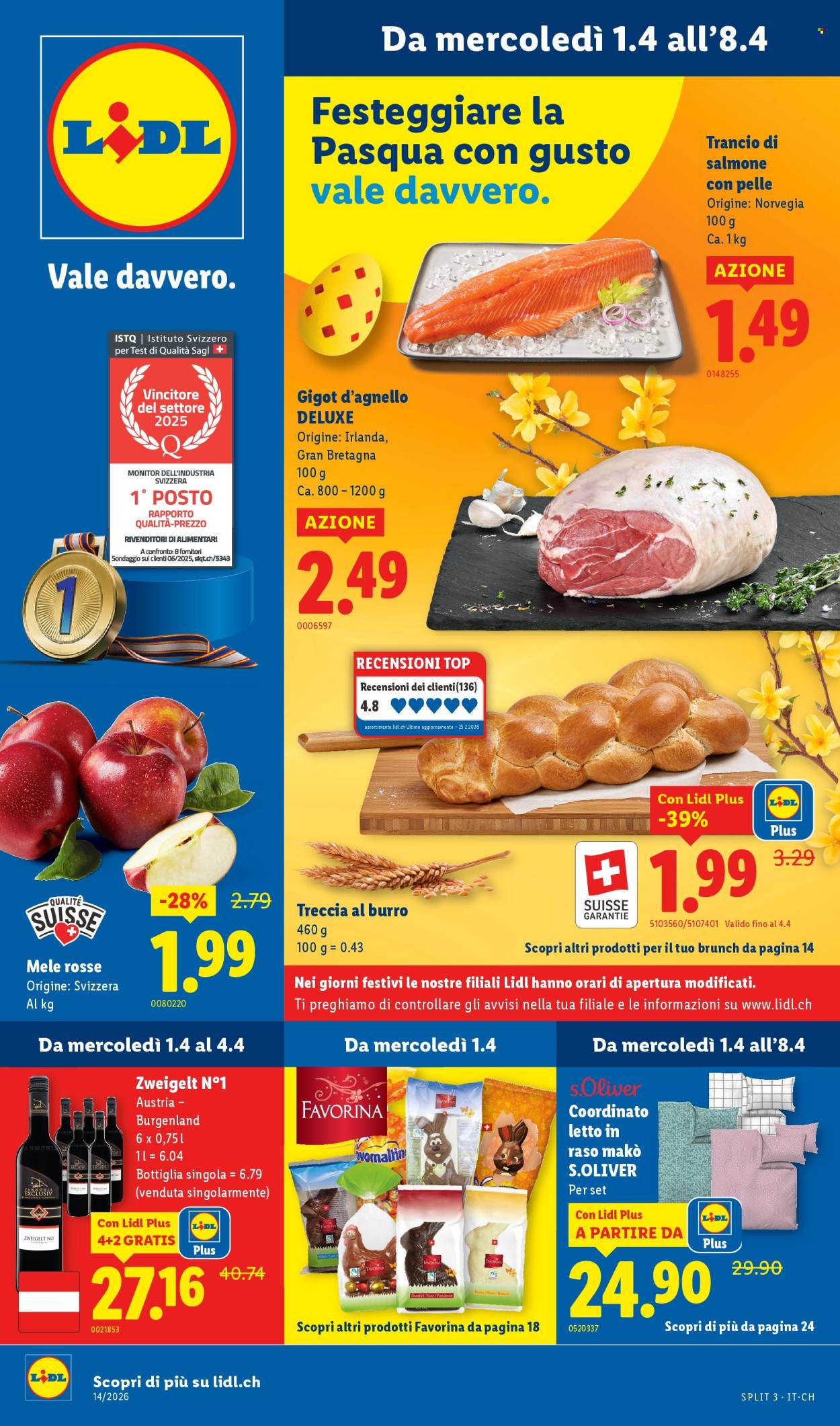 Volantino Lidl - 1.4.2026 - 8.4.2026. Pagina 1. Pagina 1