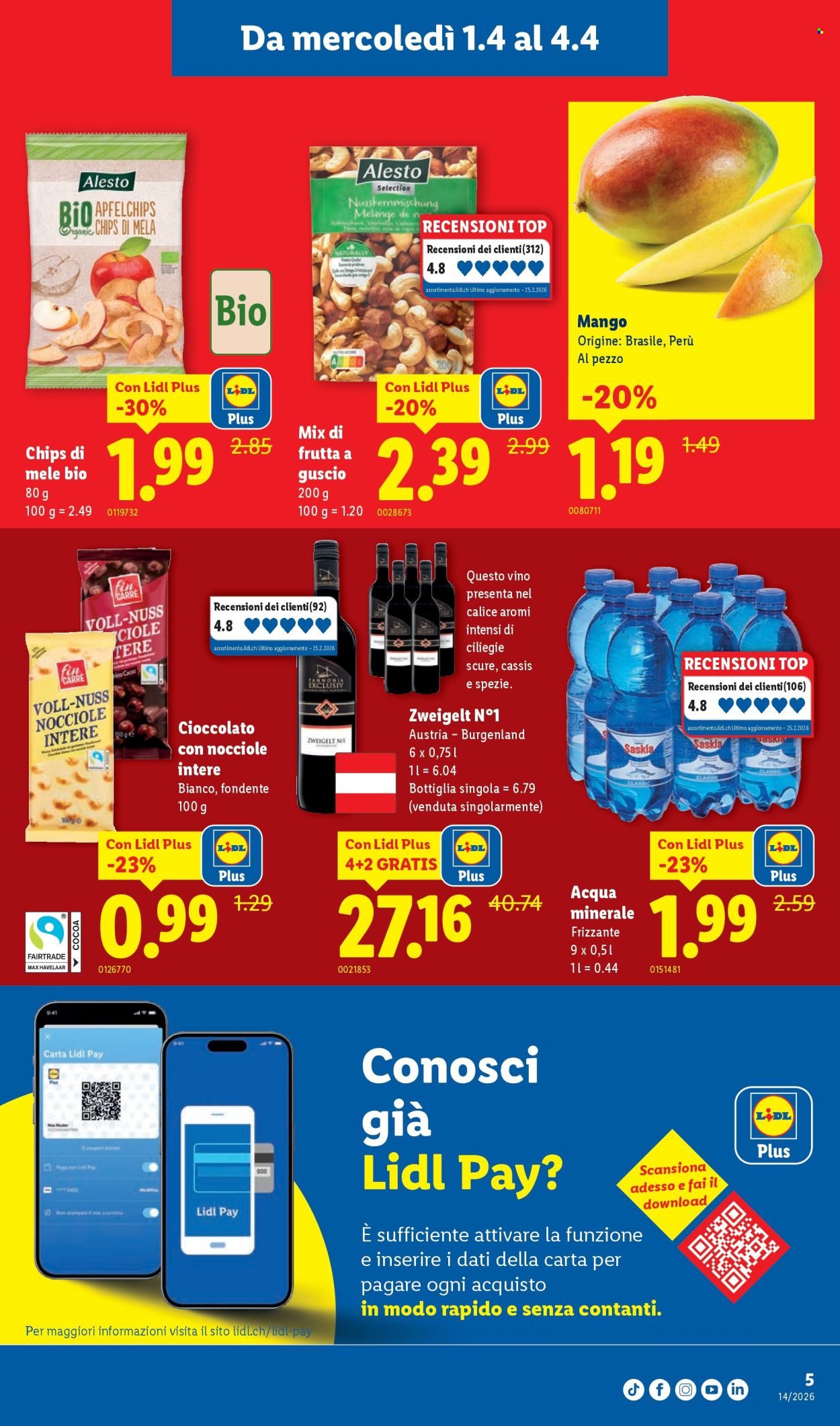 Volantino Lidl - 1.4.2026 - 8.4.2026. Pagina 5. Pagina 5