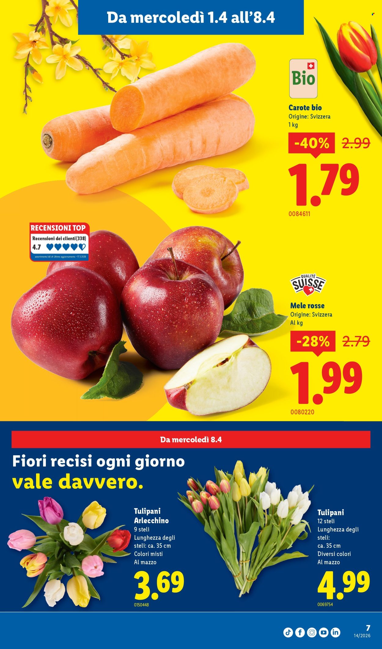 Volantino Lidl - 1.4.2026 - 8.4.2026. Pagina 7. Pagina 7