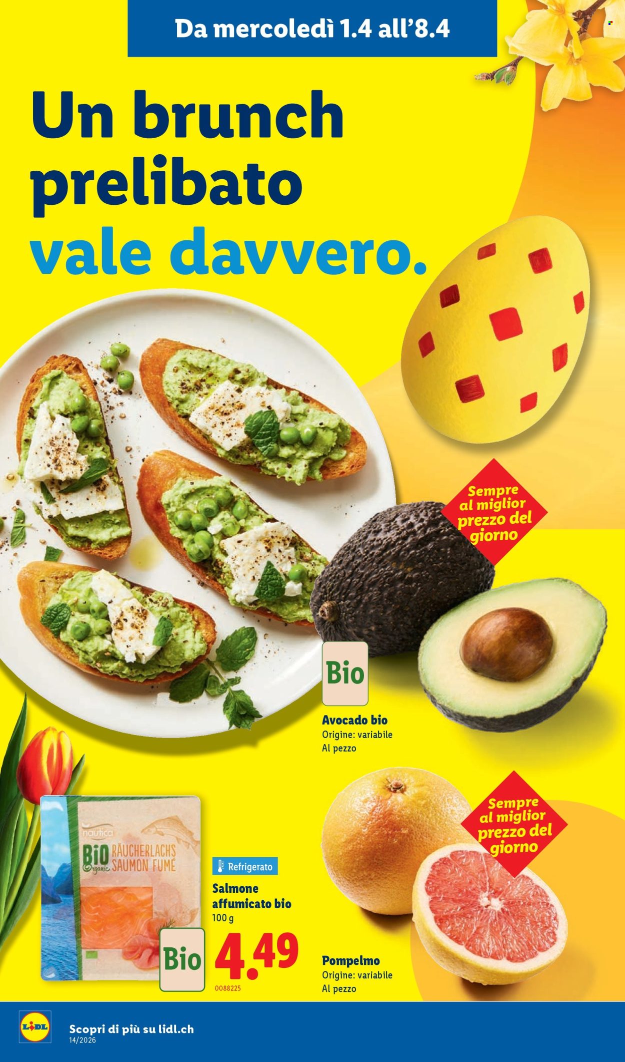 Volantino Lidl - 1.4.2026 - 8.4.2026. Pagina 14. Pagina 14