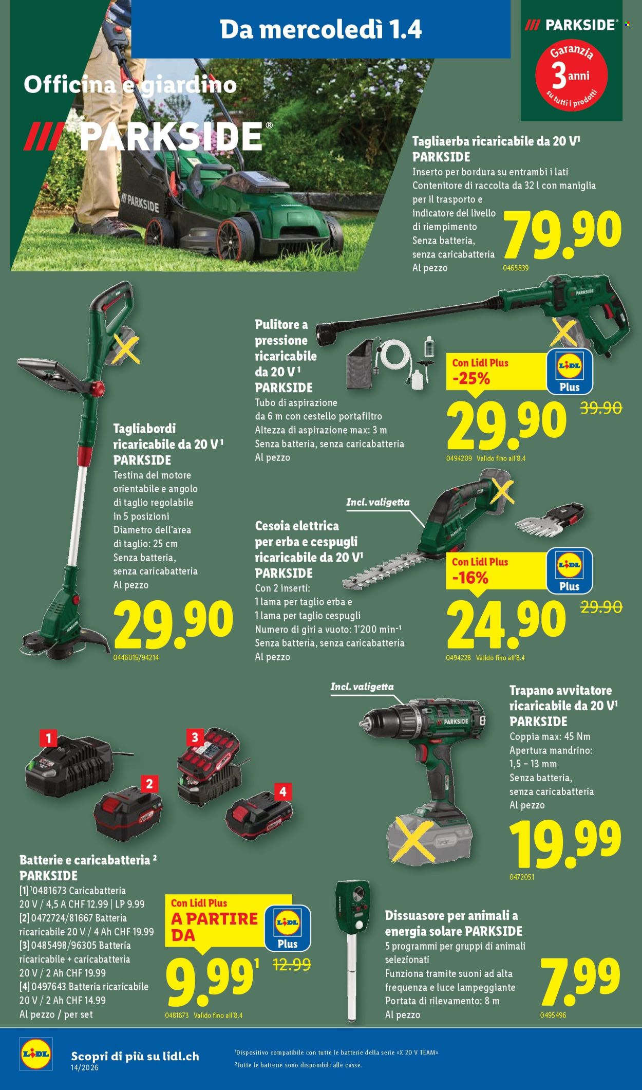 Volantino Lidl - 1.4.2026 - 8.4.2026. Pagina 24. Pagina 24