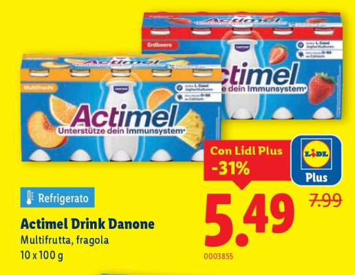 Actimel Drink Danone