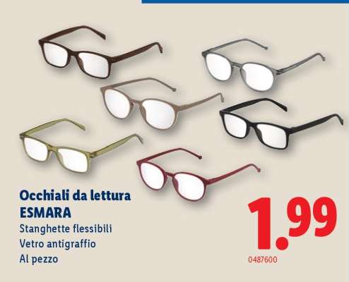 Occhiali da lettura ESMARA
