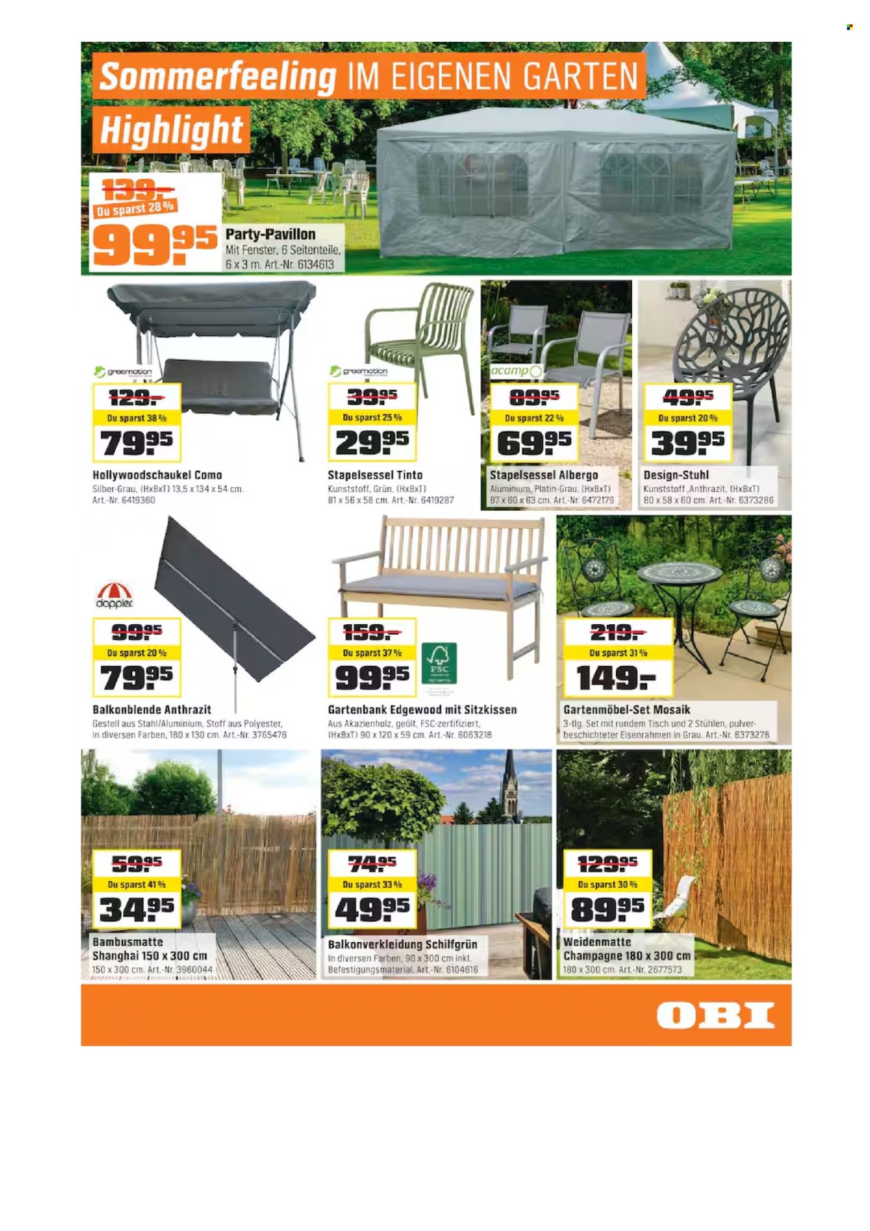 Volantino OBI - 1.4.2026 - 14.4.2026. Pagina 5. Pagina 5