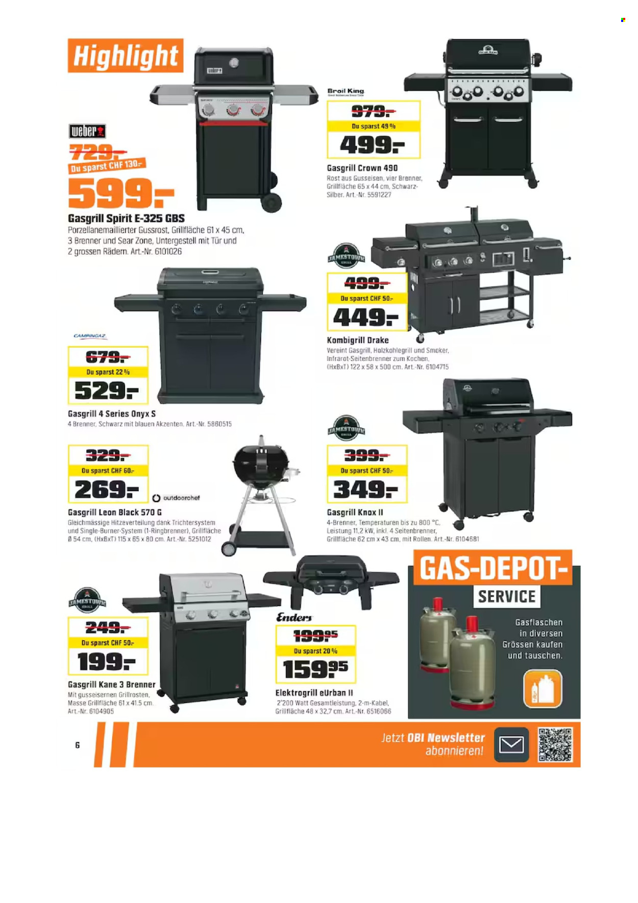 Volantino OBI - 1.4.2026 - 14.4.2026. Pagina 6. Pagina 6