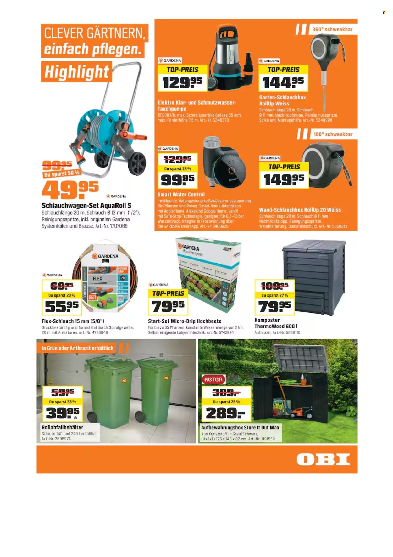 Volantino OBI - 1.4.2026 - 14.4.2026. Pagina 7. Pagina 7