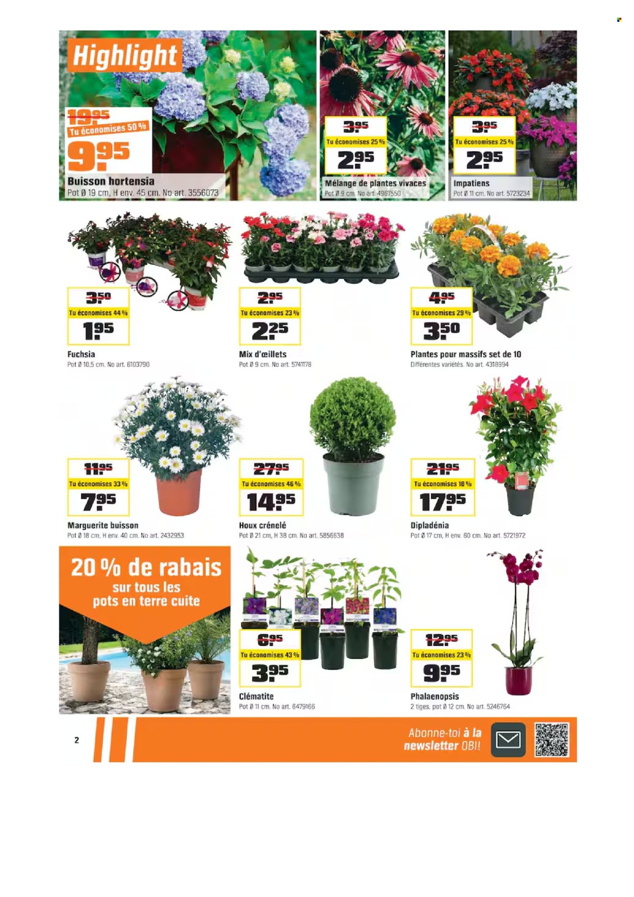 Volantino OBI - 1.4.2026 - 14.4.2026. Pagina 2. Pagina 2