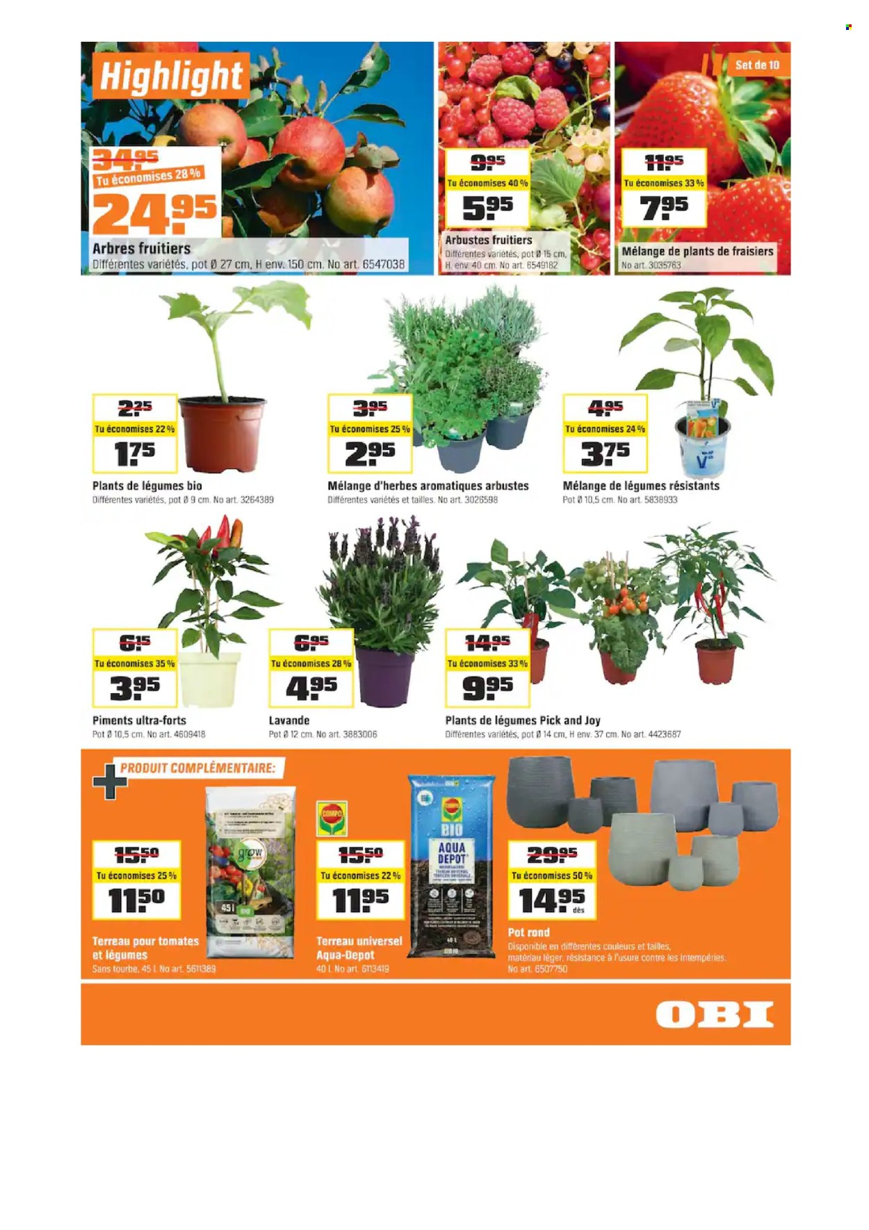 Volantino OBI - 1.4.2026 - 14.4.2026. Pagina 3. Pagina 3