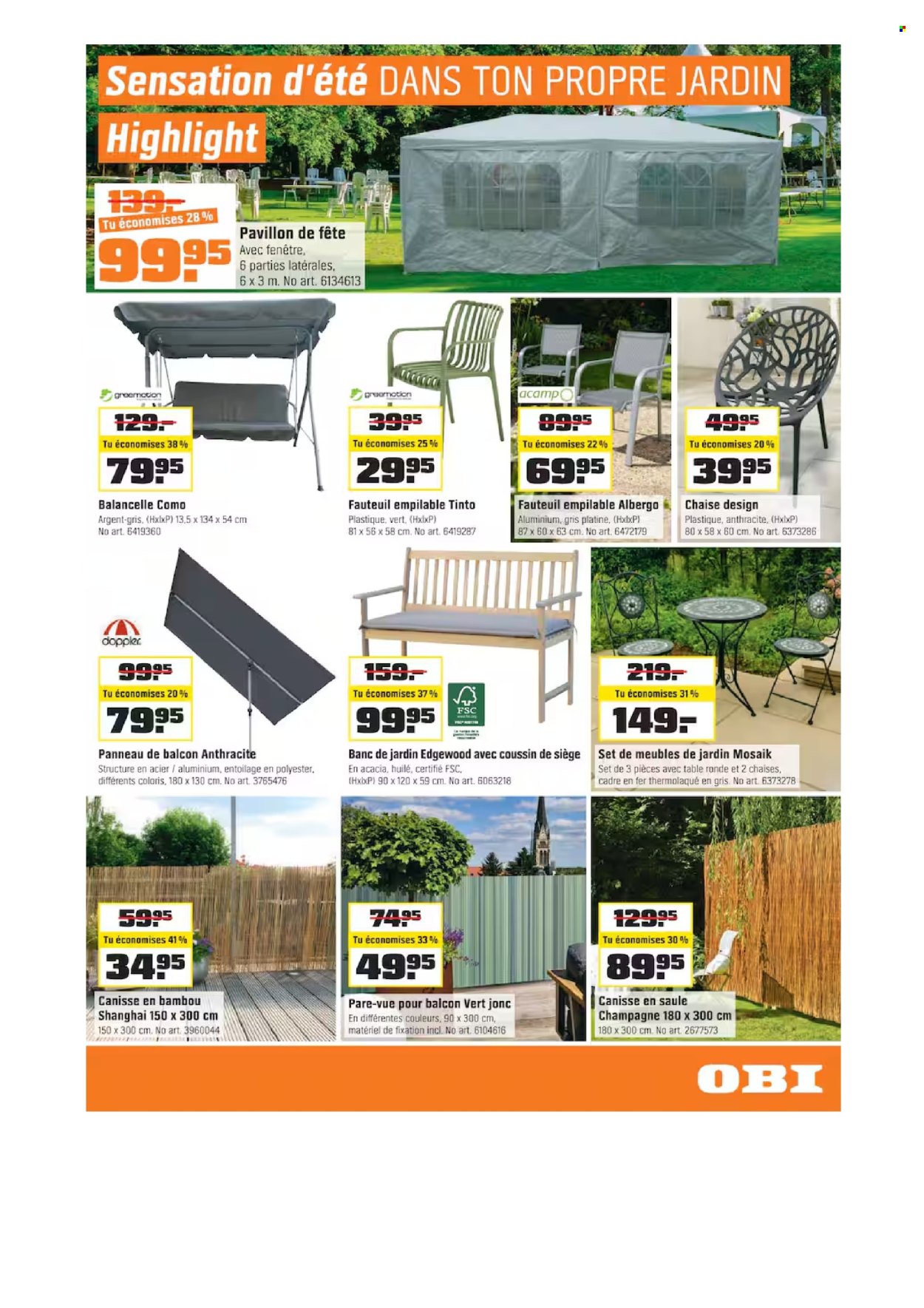 Volantino OBI - 1.4.2026 - 14.4.2026. Pagina 5. Pagina 5