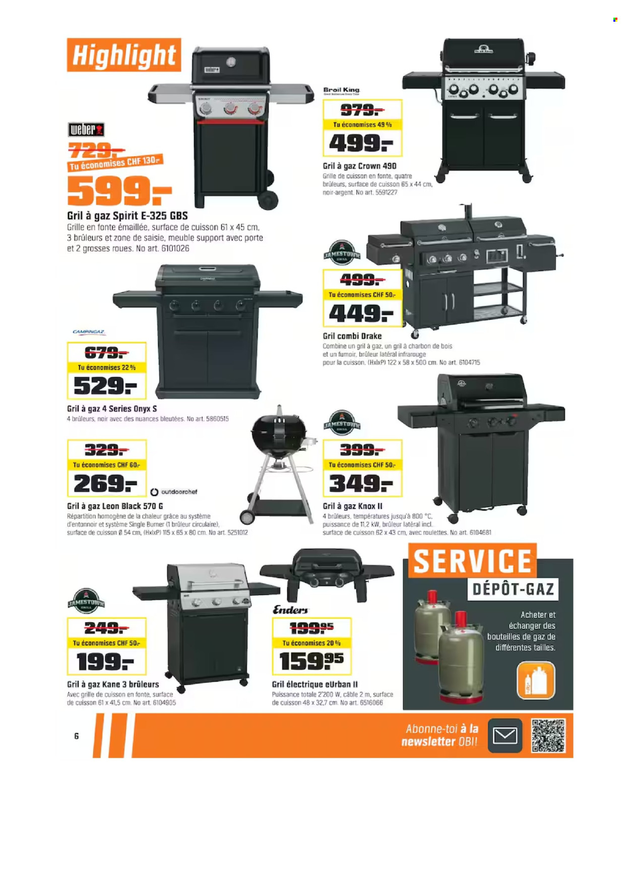 Volantino OBI - 1.4.2026 - 14.4.2026. Pagina 6. Pagina 6