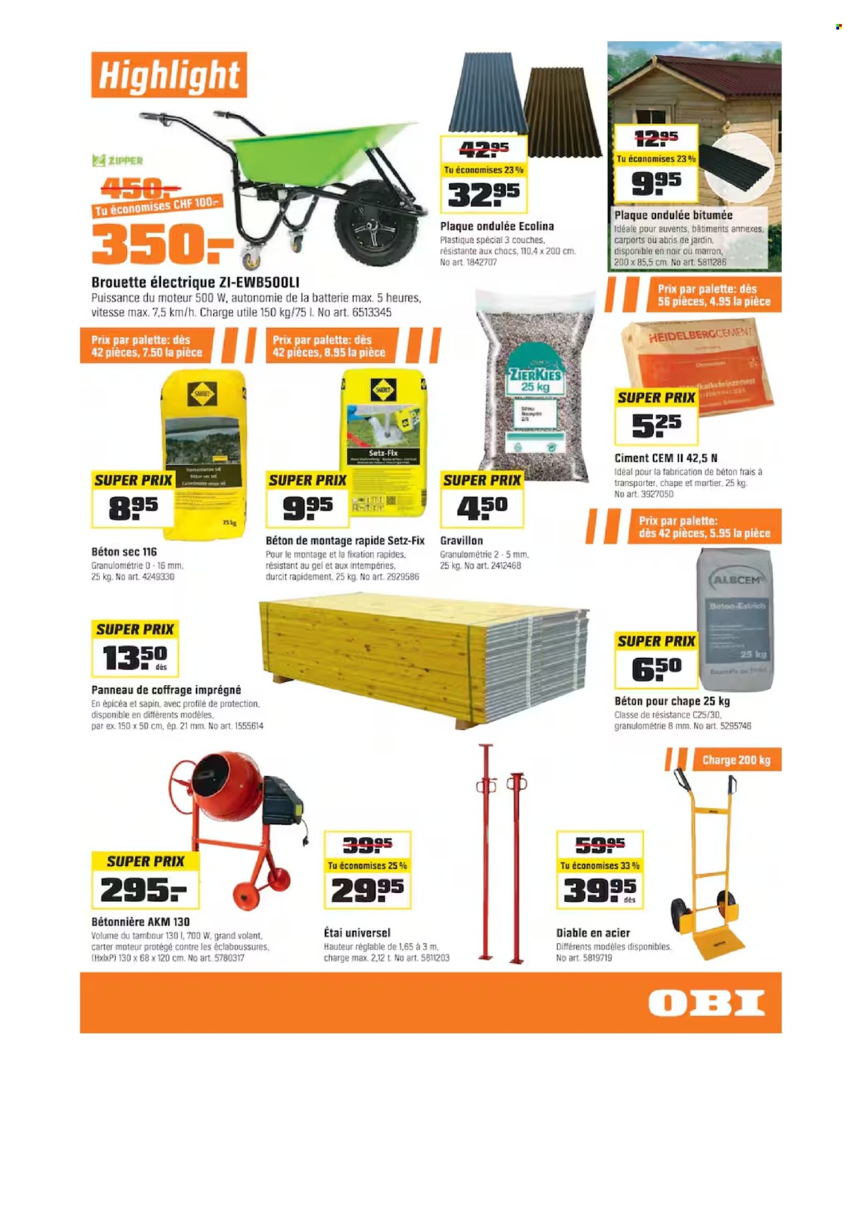 Volantino OBI - 1.4.2026 - 14.4.2026. Pagina 9. Pagina 9