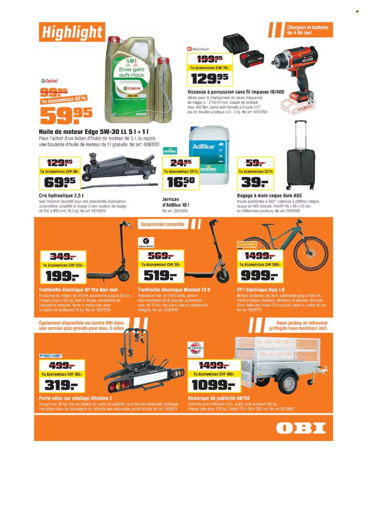 Volantino OBI - 1.4.2026 - 14.4.2026. Pagina 13. Pagina 13