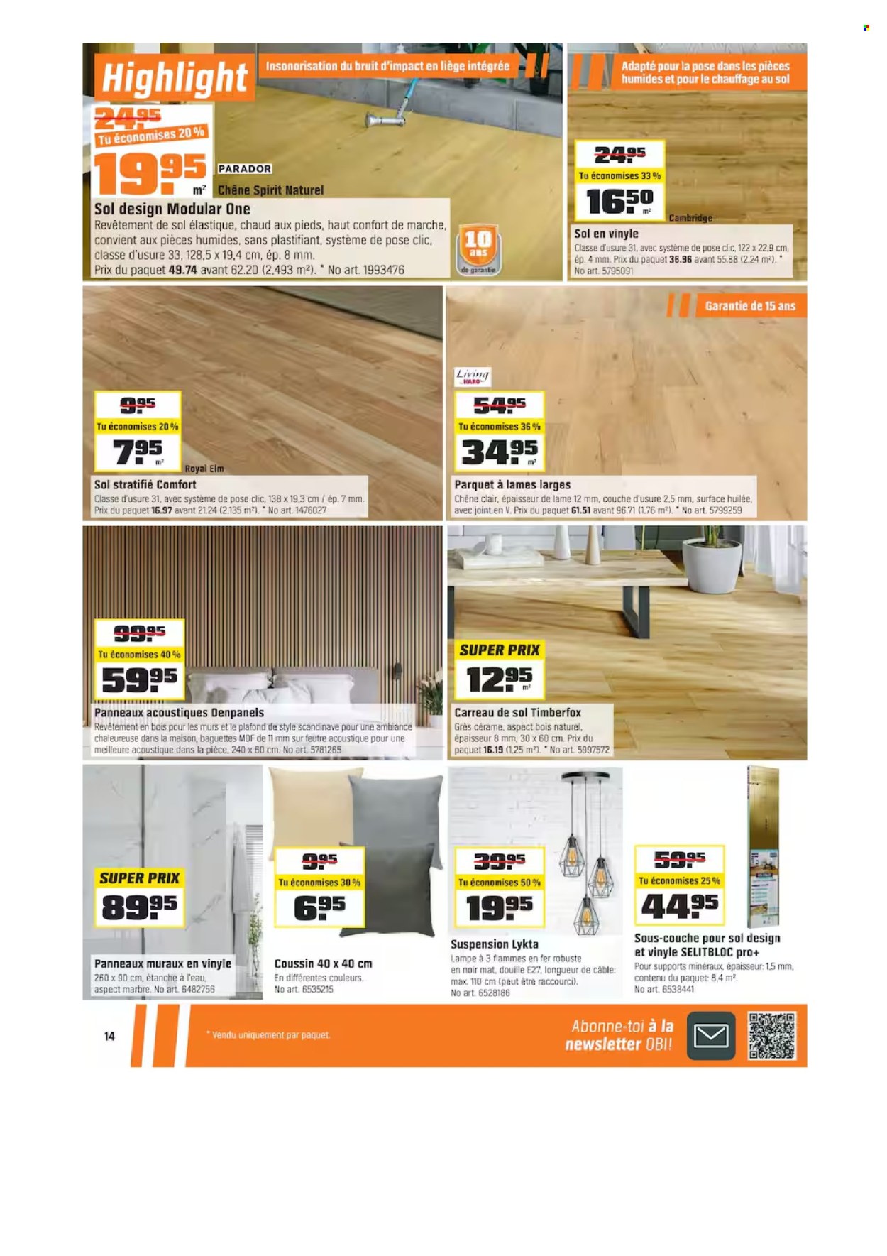 Volantino OBI - 1.4.2026 - 14.4.2026. Pagina 14. Pagina 14