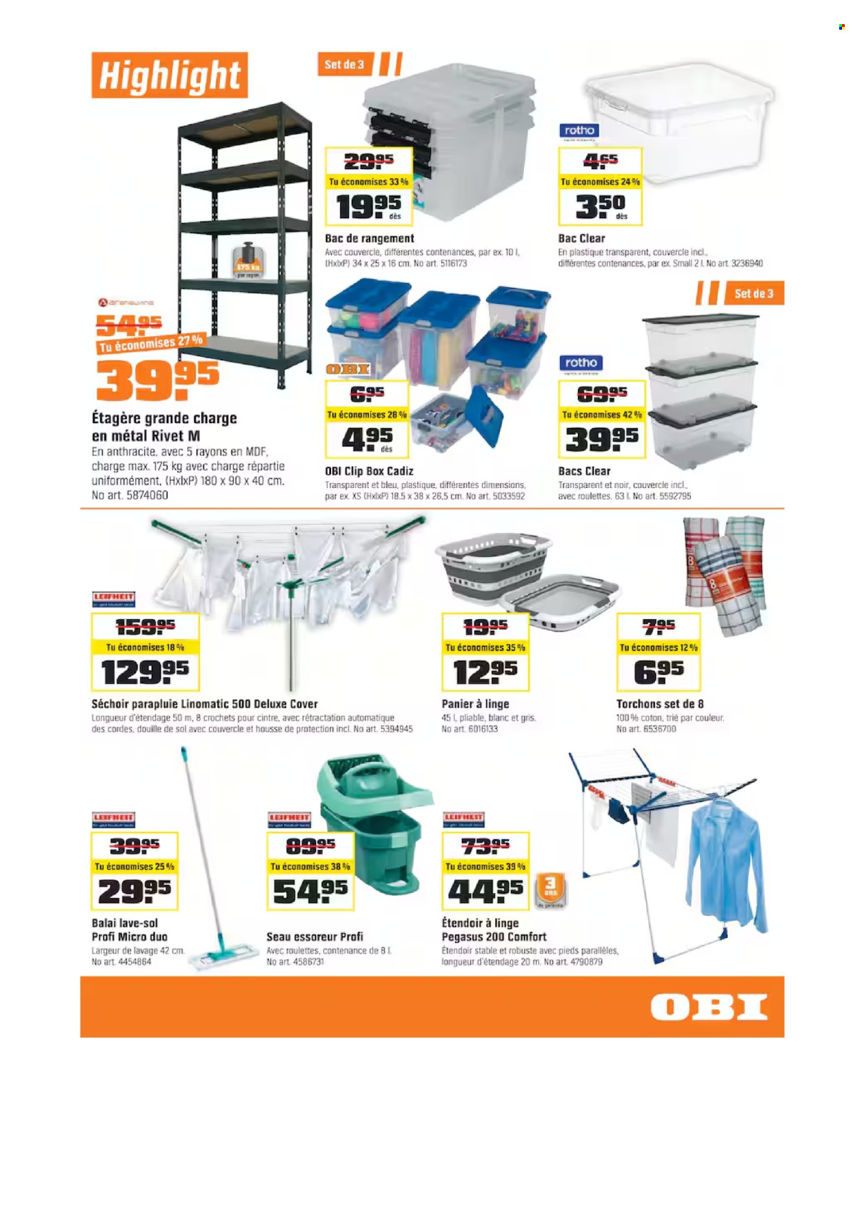 Volantino OBI - 1.4.2026 - 14.4.2026. Pagina 15. Pagina 15