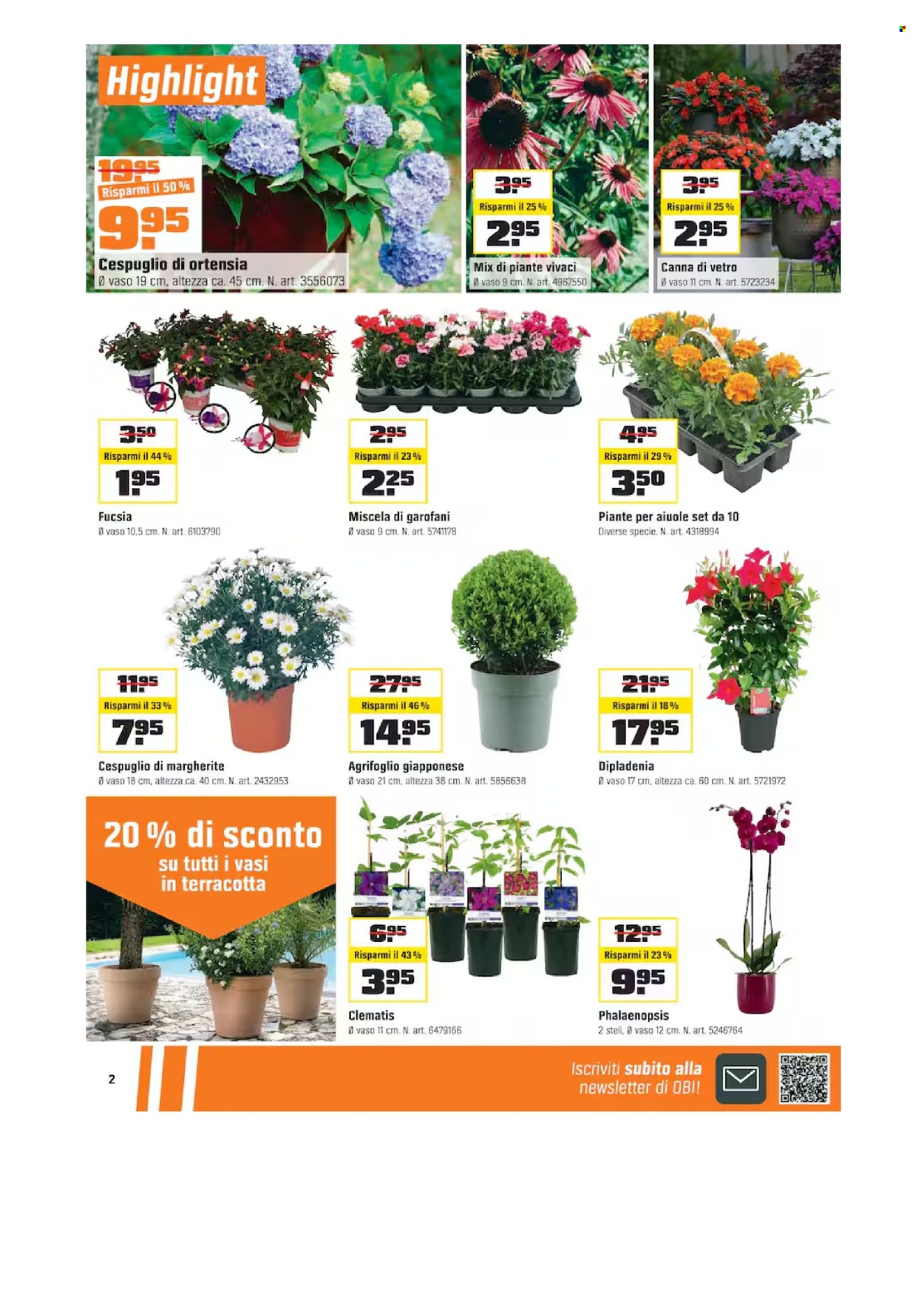 Volantino OBI - 1.4.2026 - 14.4.2026. Pagina 2. Pagina 2