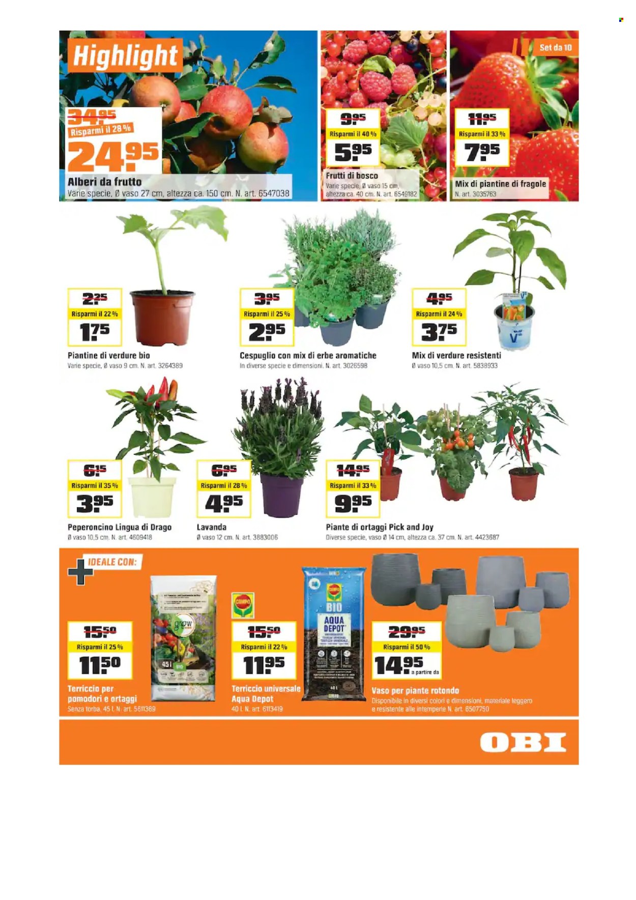 Volantino OBI - 1.4.2026 - 14.4.2026. Pagina 3. Pagina 3