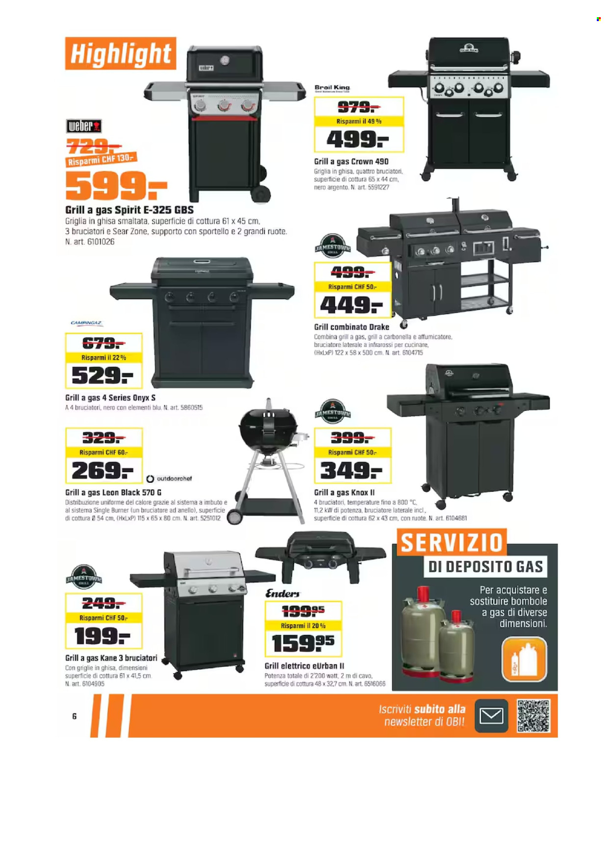 Volantino OBI - 1.4.2026 - 14.4.2026. Pagina 6. Pagina 6