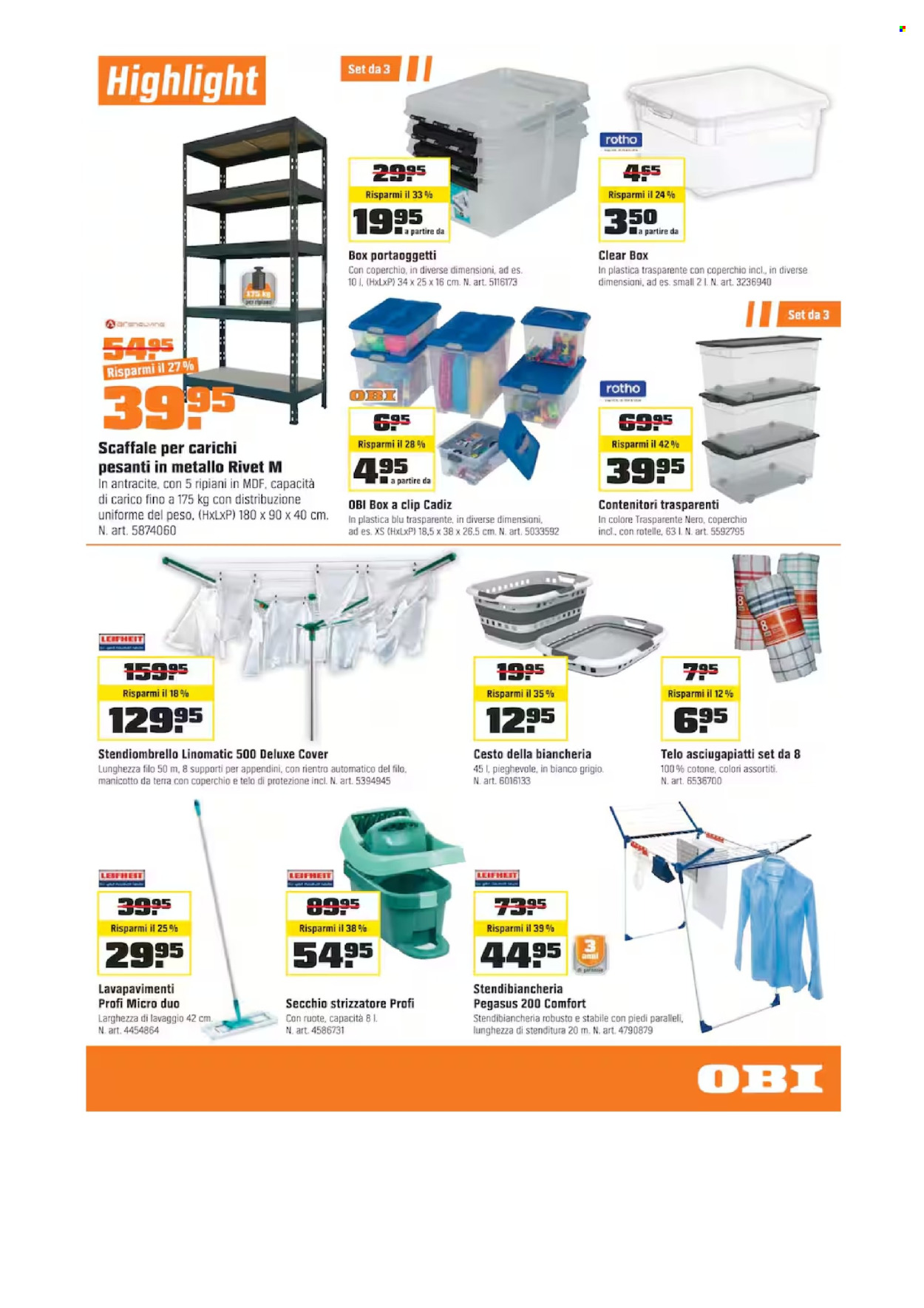 Volantino OBI - 1.4.2026 - 14.4.2026. Pagina 15. Pagina 15