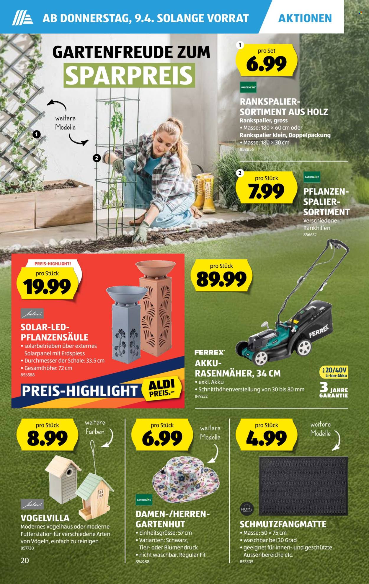 Volantino Aldi - 9.4.2026 - 15.4.2026. Pagina 20. Pagina 20