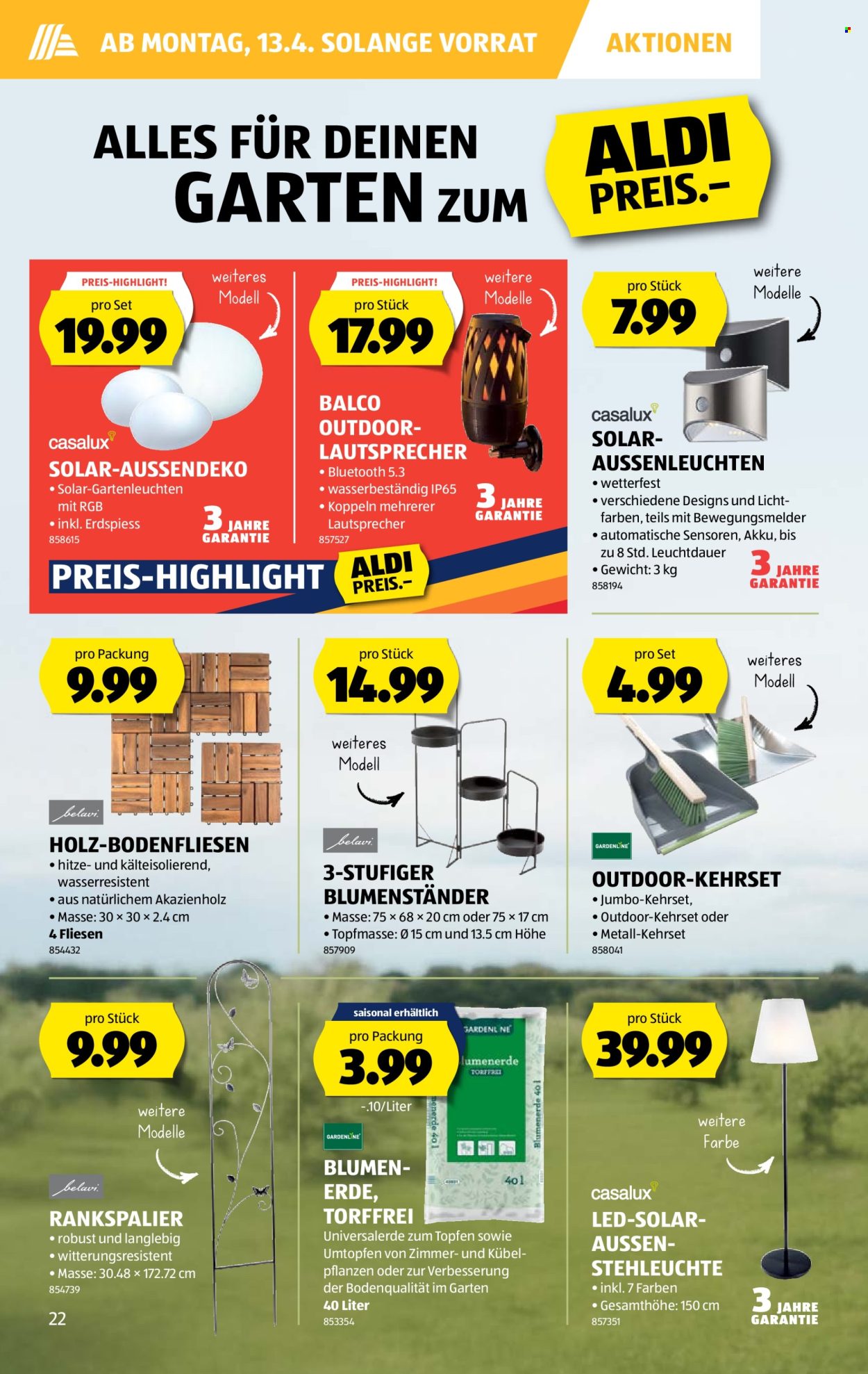 Volantino Aldi - 9.4.2026 - 15.4.2026. Pagina 22. Pagina 22
