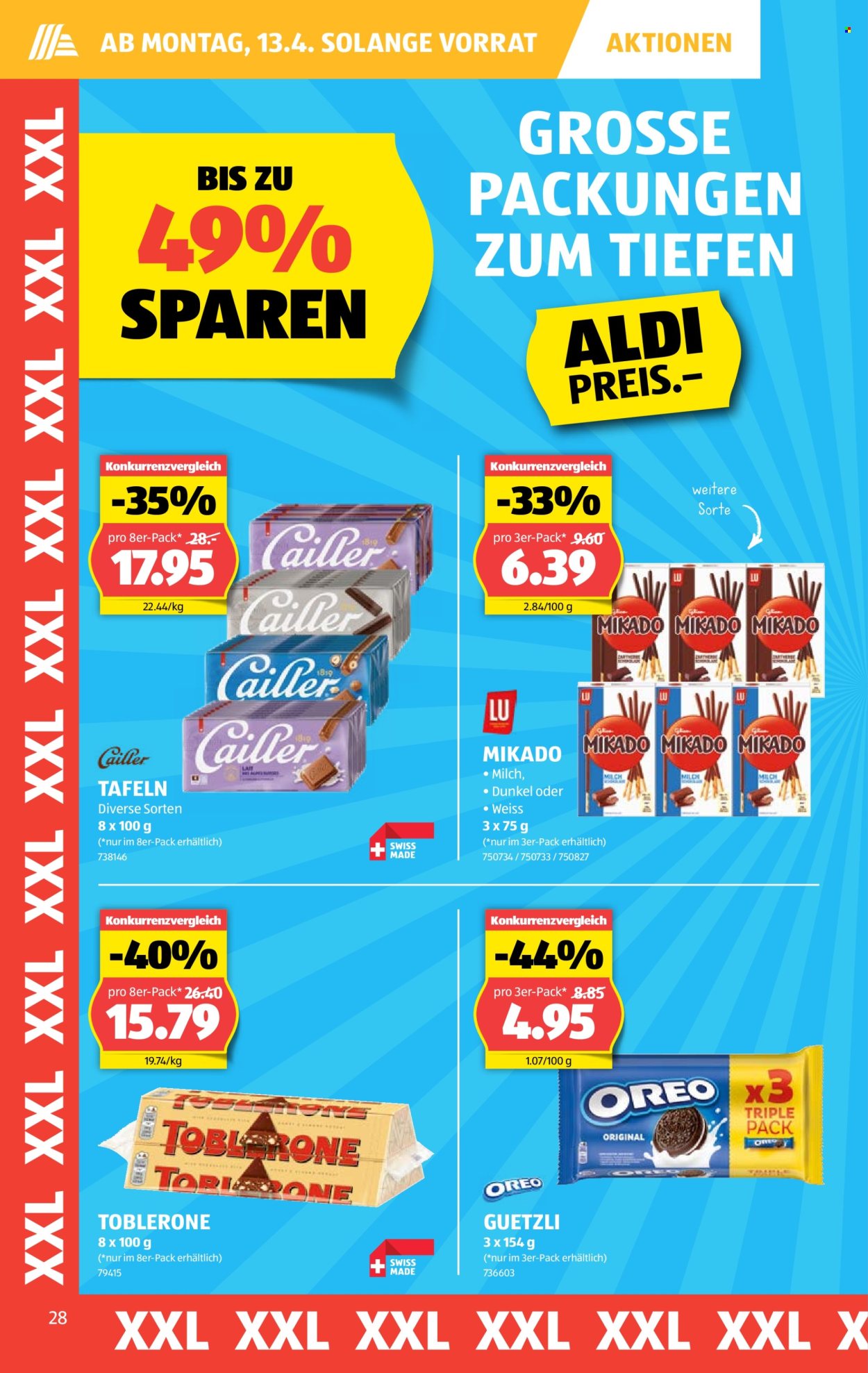 Volantino Aldi - 9.4.2026 - 15.4.2026. Pagina 28. Pagina 28