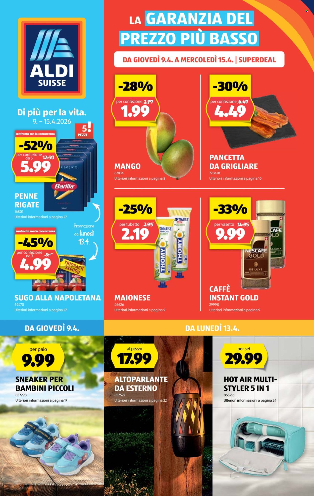 Volantino Aldi - 9.4.2026 - 15.4.2026. Pagina 1. Pagina 1