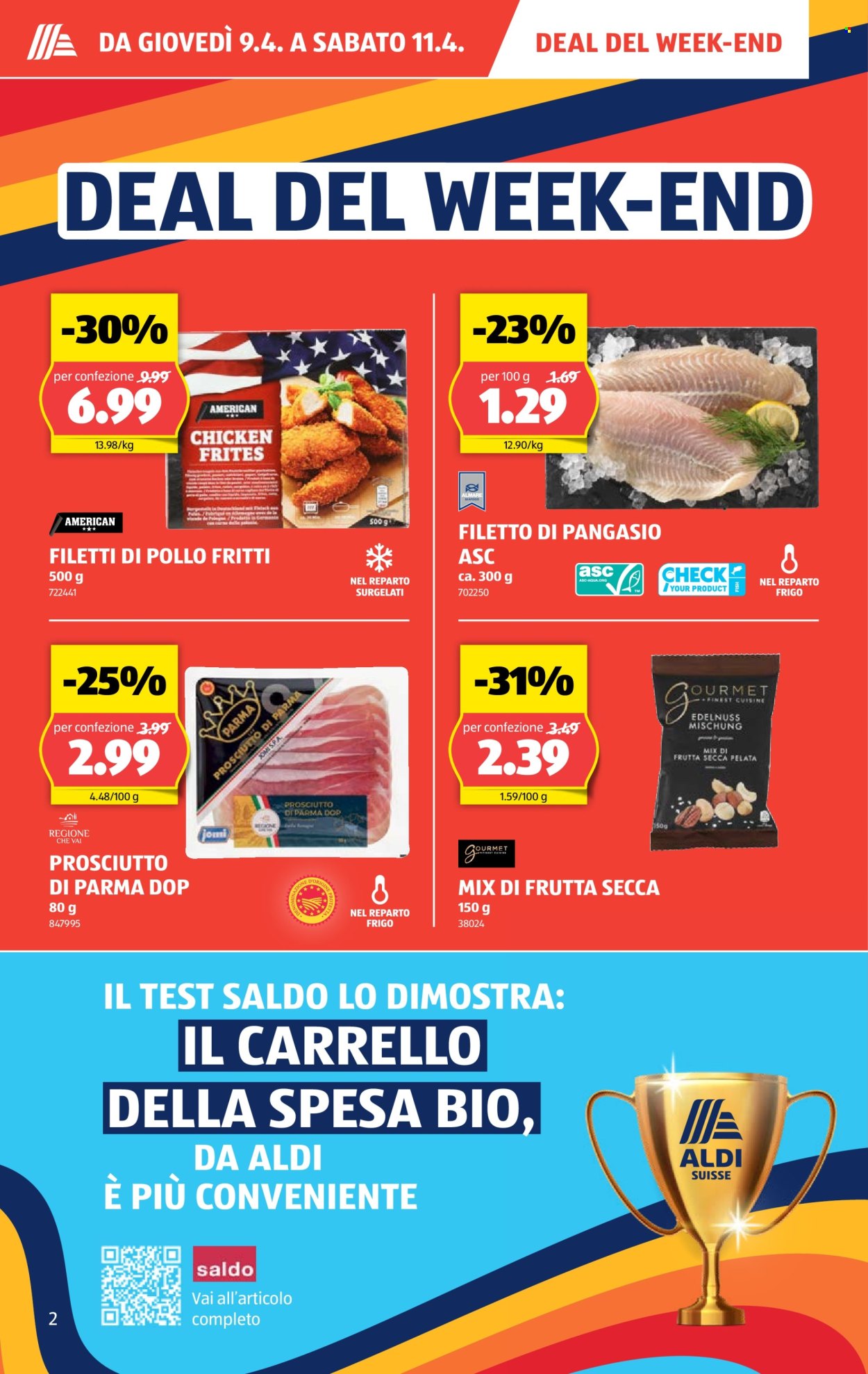 Volantino Aldi - 9.4.2026 - 15.4.2026. Pagina 2. Pagina 2