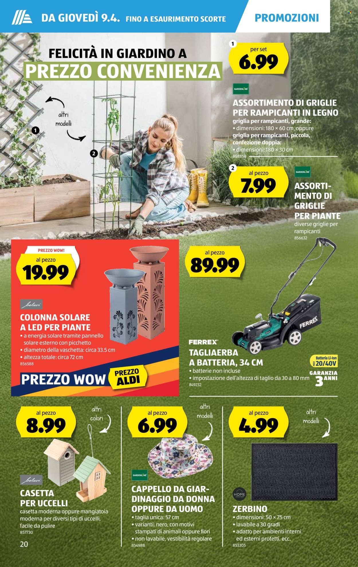 Volantino Aldi - 9.4.2026 - 15.4.2026. Pagina 20. Pagina 20
