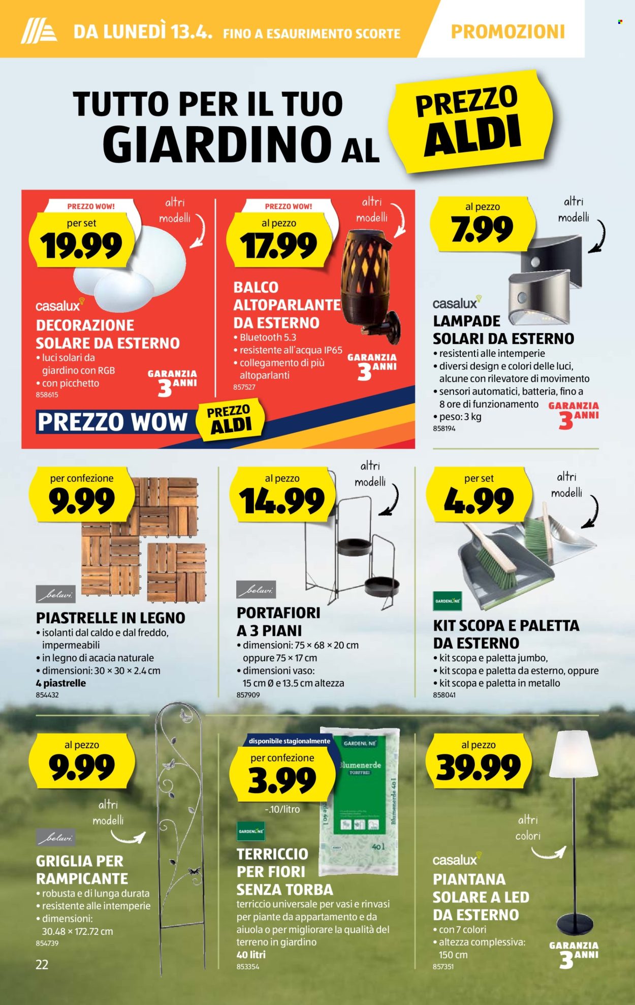 Volantino Aldi - 9.4.2026 - 15.4.2026. Pagina 22. Pagina 22