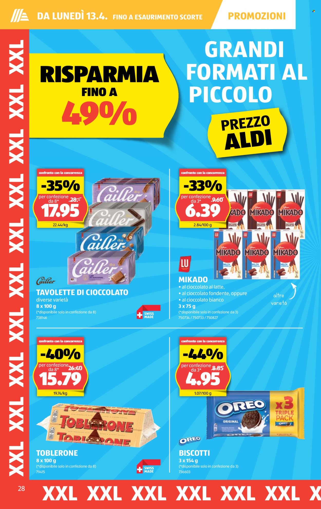Volantino Aldi - 9.4.2026 - 15.4.2026. Pagina 28. Pagina 28