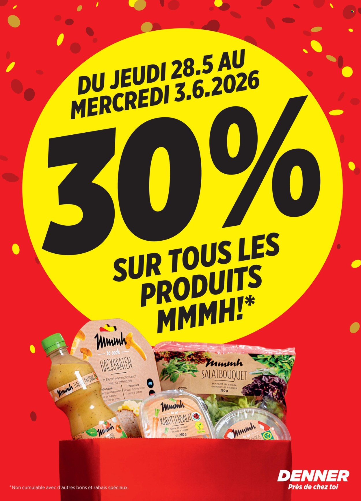 Volantino Denner - 2.4.2026 - 30.4.2026. Pagina 4. Pagina 4