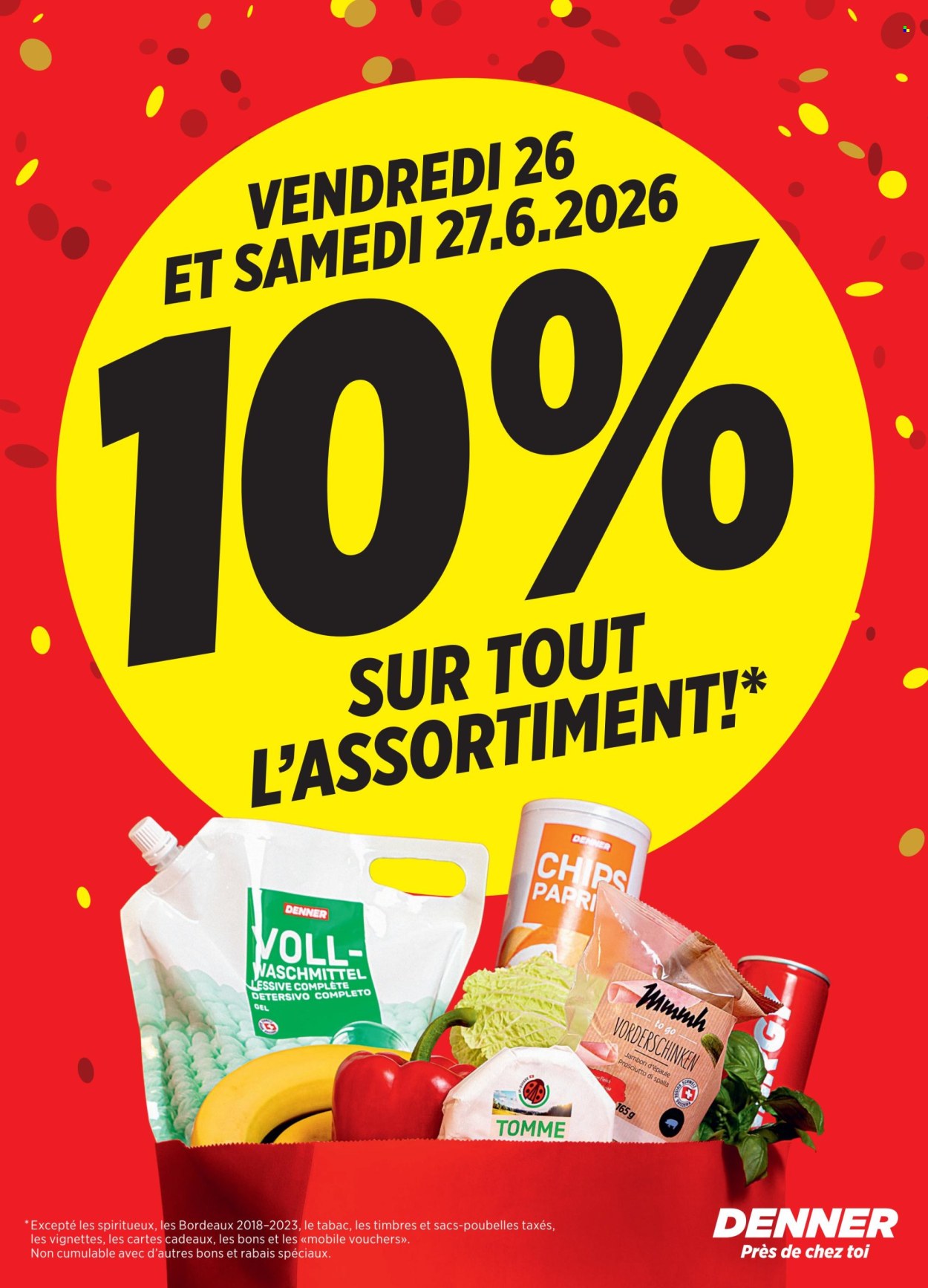 Volantino Denner - 2.4.2026 - 30.4.2026. Pagina 6. Pagina 6